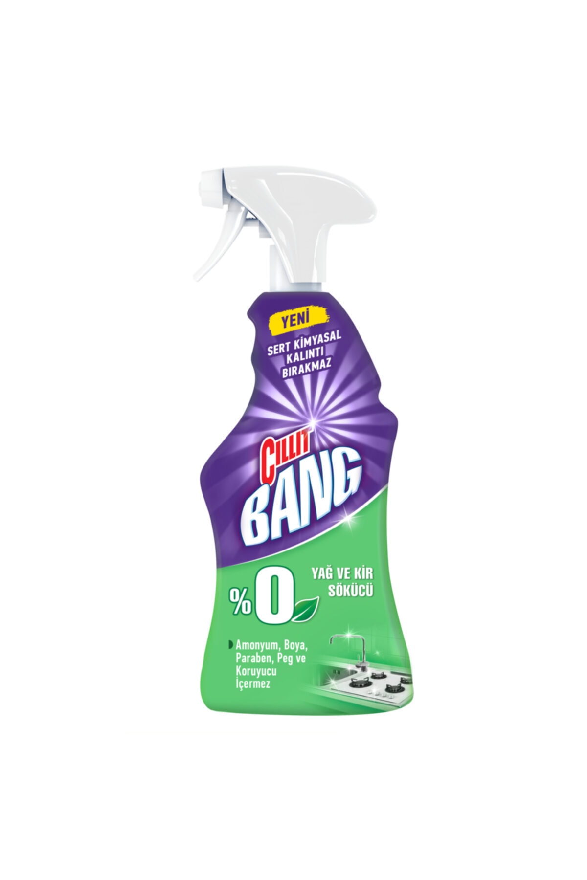 Cillit Bang Cillit Bang %0 Yağ Ve Kireç Çözücü Mutfak Spreyi 750 ml