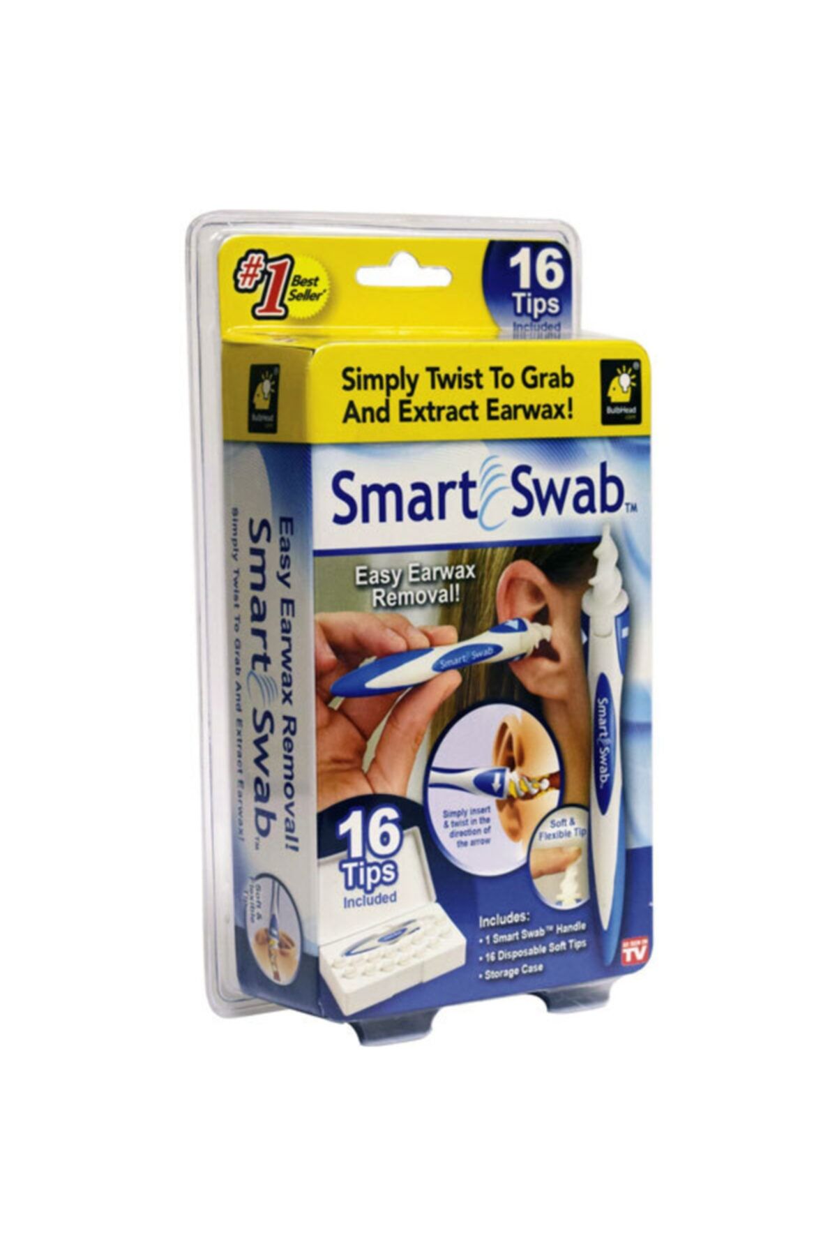 Pi İthalat Smart Swab  Akıllı Kulak Temizleyici