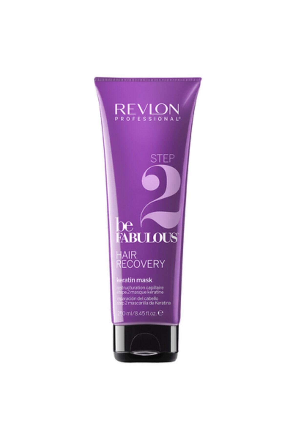Revlon Be Fabulous Hair Recovery Keratin Maske Step2