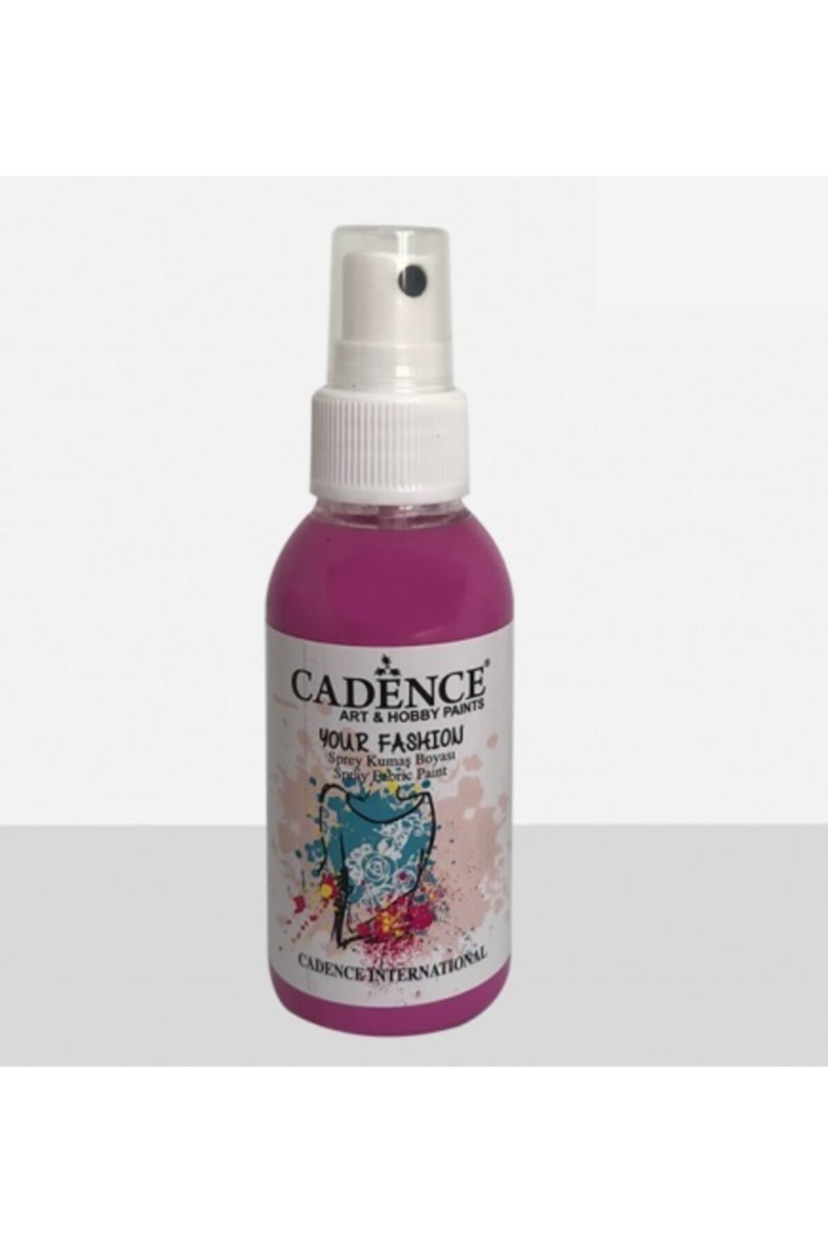 Cadence Your Fashion Sprey Kumaş Boyası 1103 Pembe 100 Ml