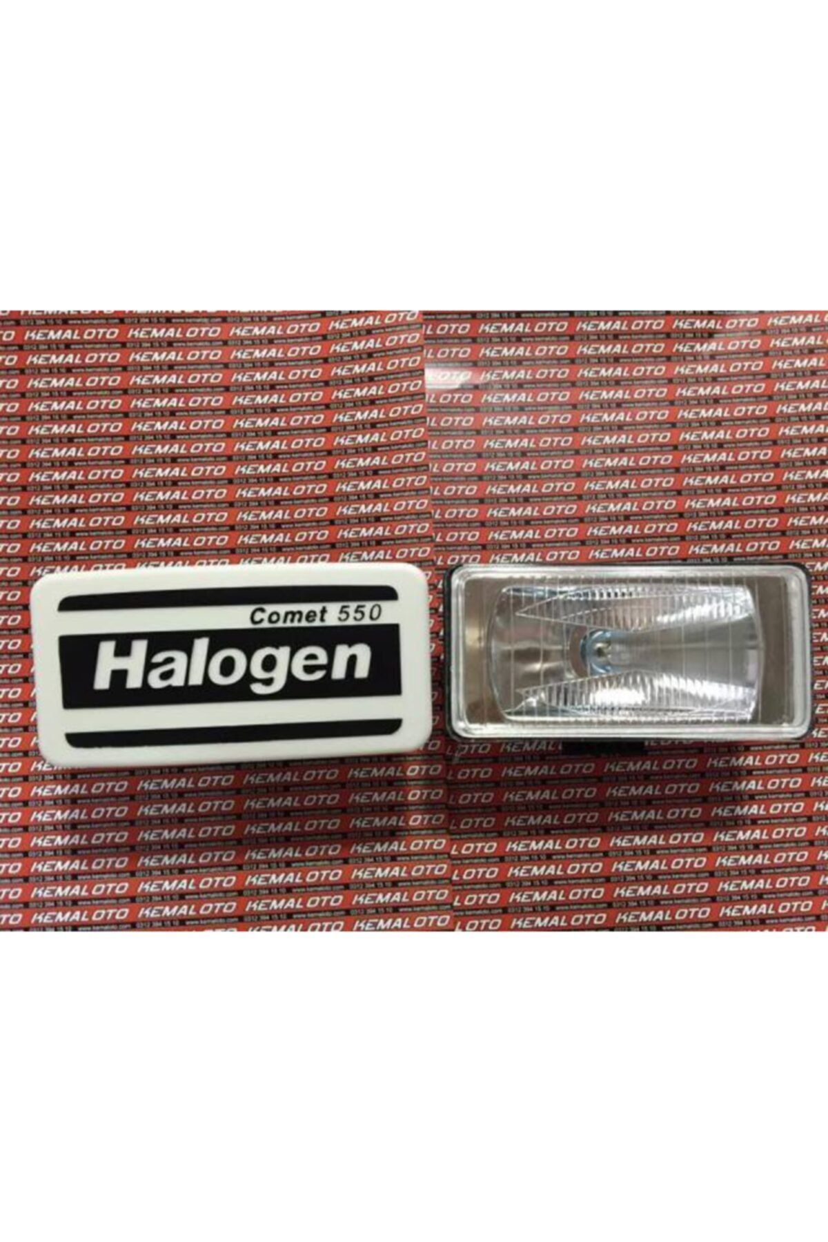 KOTO Halogen Kapaklı Dikdörtgen Sis Lambası Büyük