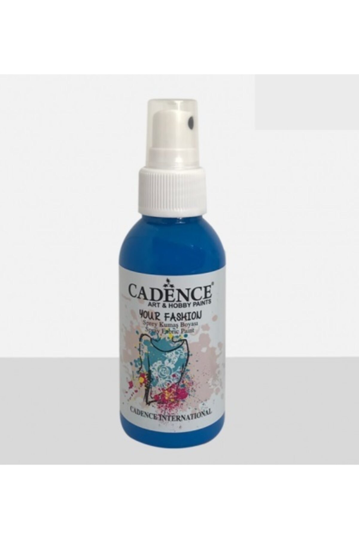 Cadence Your Fashion Sprey Kumaş Boyası 1109 Deniz Mavi 100 Ml