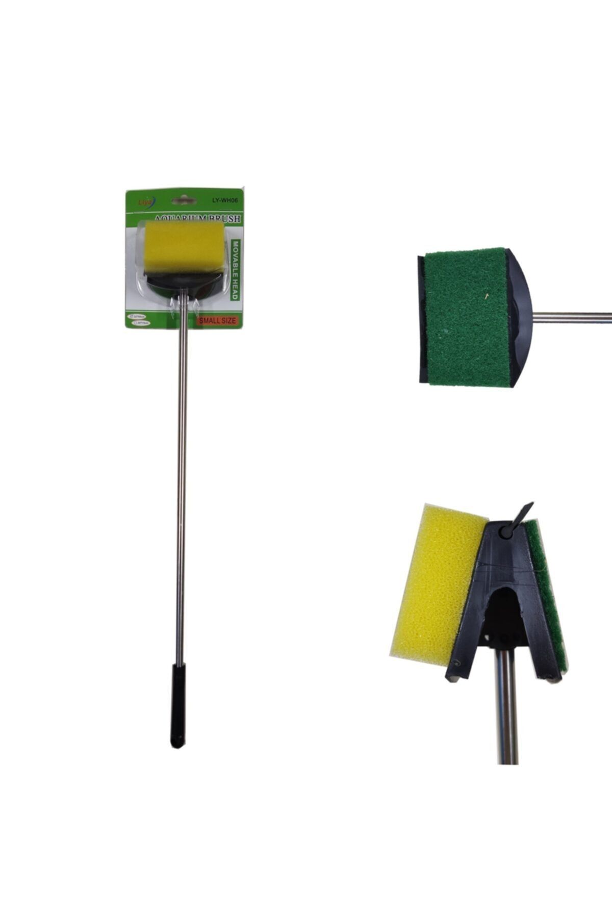 Liya Metal Saplı Akvayum Cam Temizleme Sileceği 75 Cm