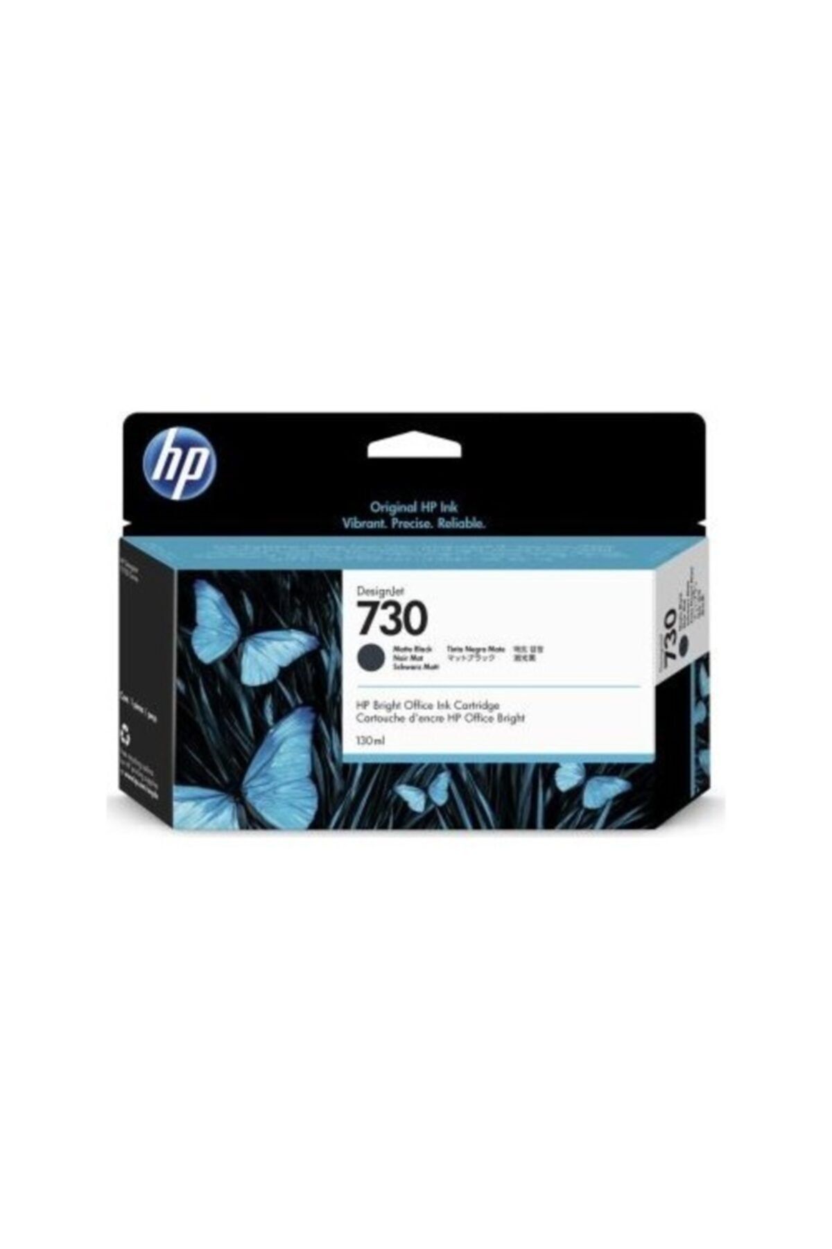HP 730-p2v65a Mat Siyah Kartuş