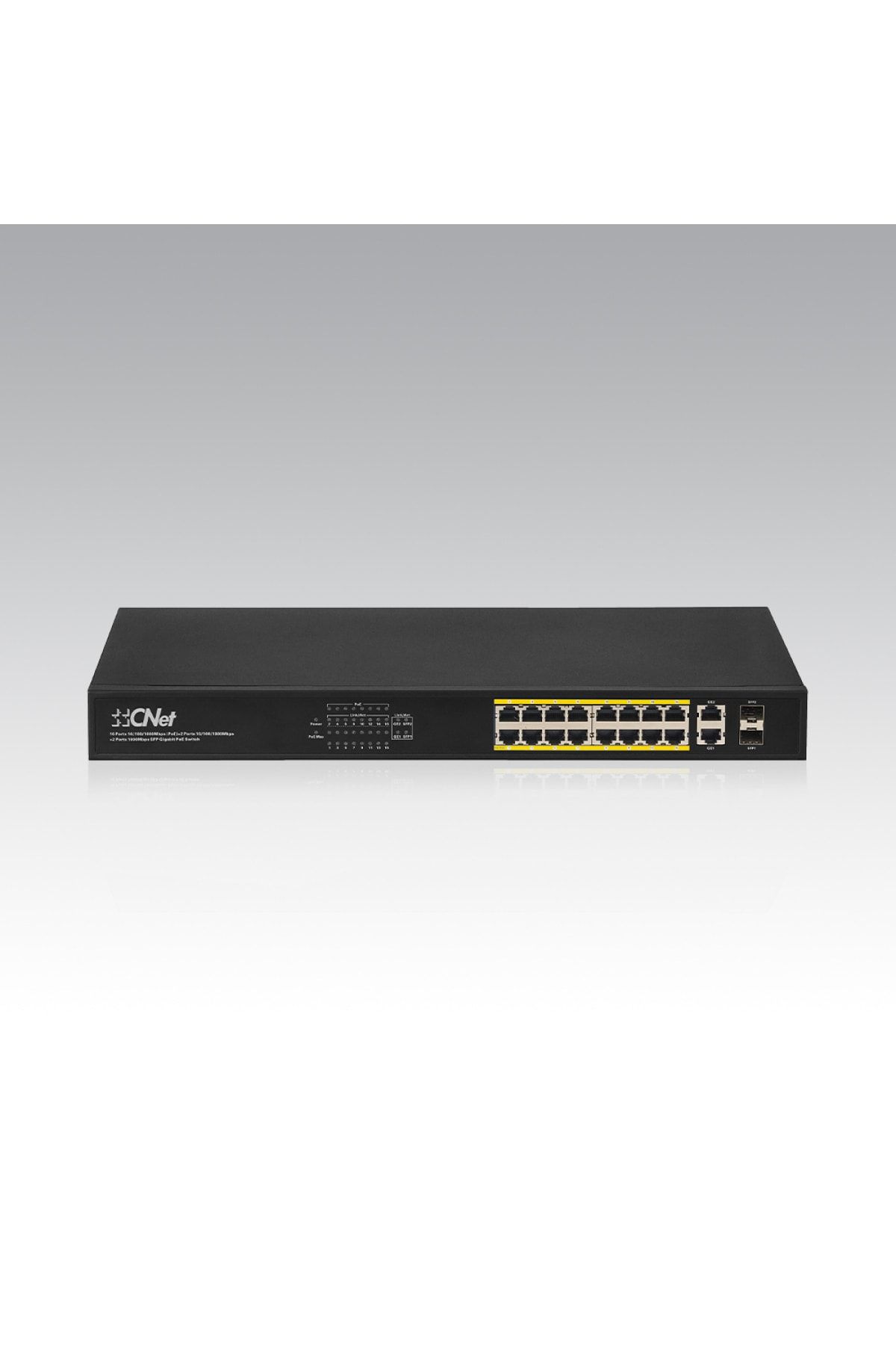 CNet Cgs-1622sp 16 Port Full Gigabit Poe Switch Adsl Modem