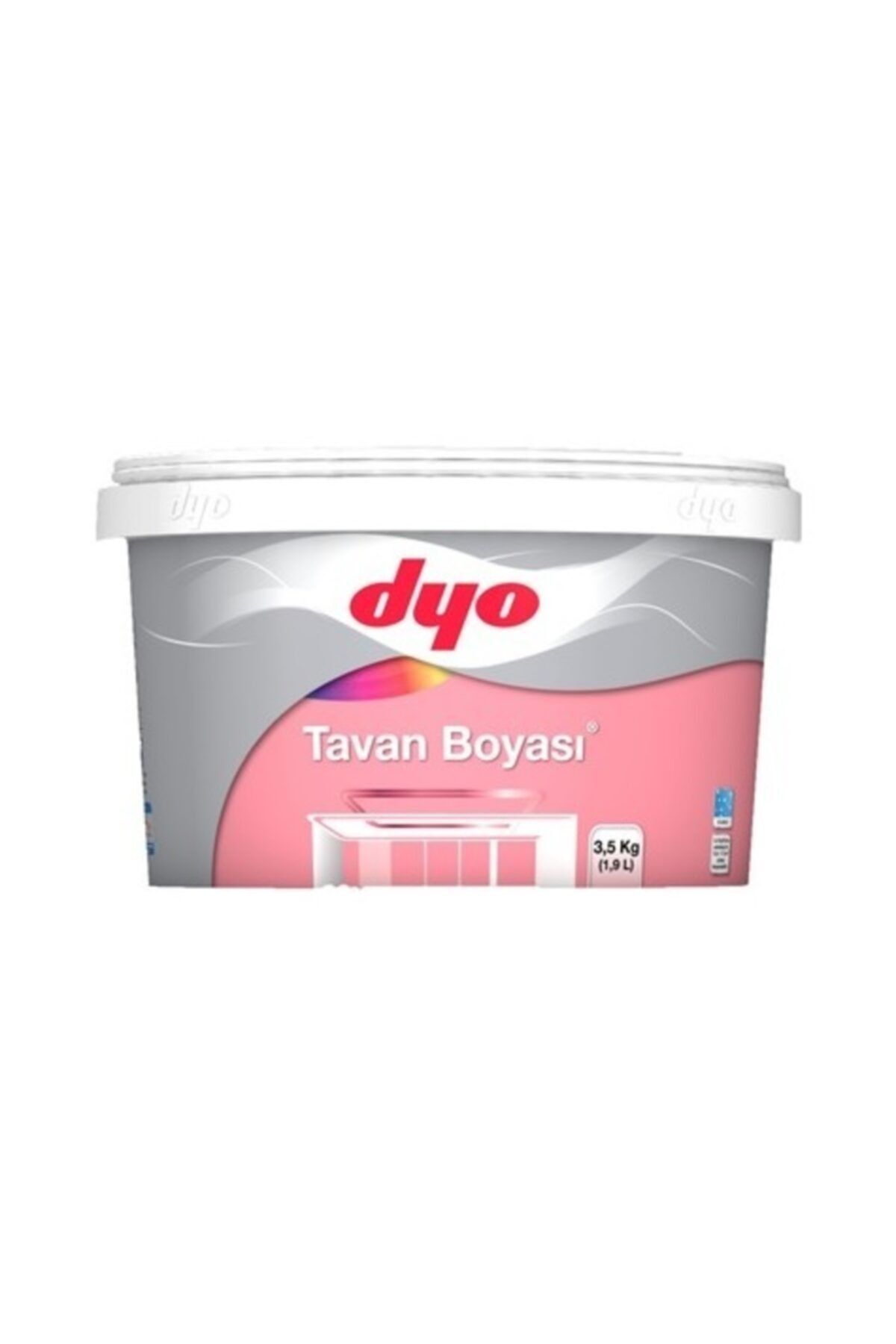 Dyo Tavan Boyası 3,5 Kg Beyaz