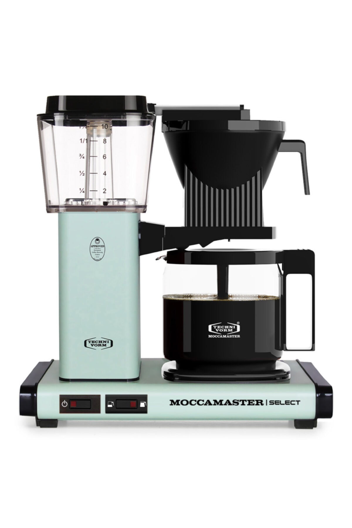 Moccamaster Kbg Select Filtre Kahve Makinesi Cam Potlu Pastel Yeşil