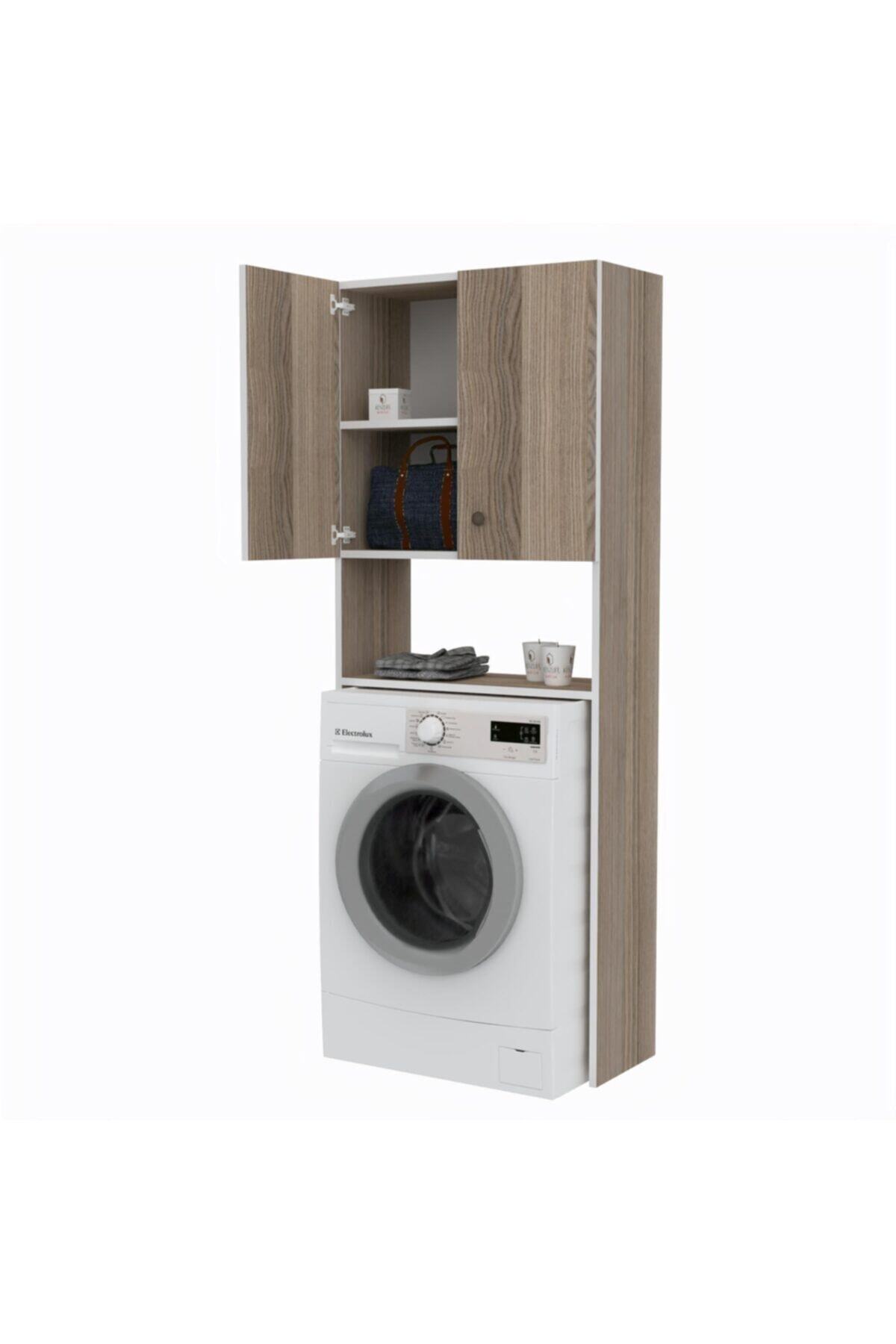 Kenzlife çamaşır makinesi dolabı evokiya crd 180*066*40 banyo ofis