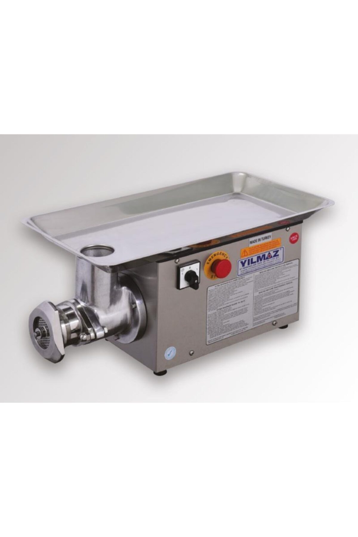 1001 Kitap 12 No Inox Ø 70 Mm Et Kıyma Makinası 1231 Mn
