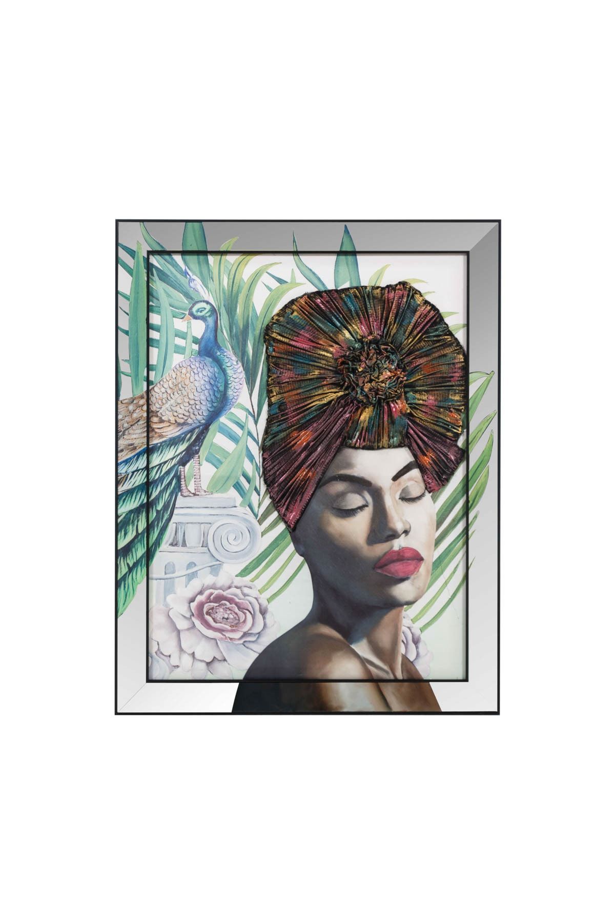 Mudo Concept Bohem Lady Çerçeveli Pano Ii 90X110Cm