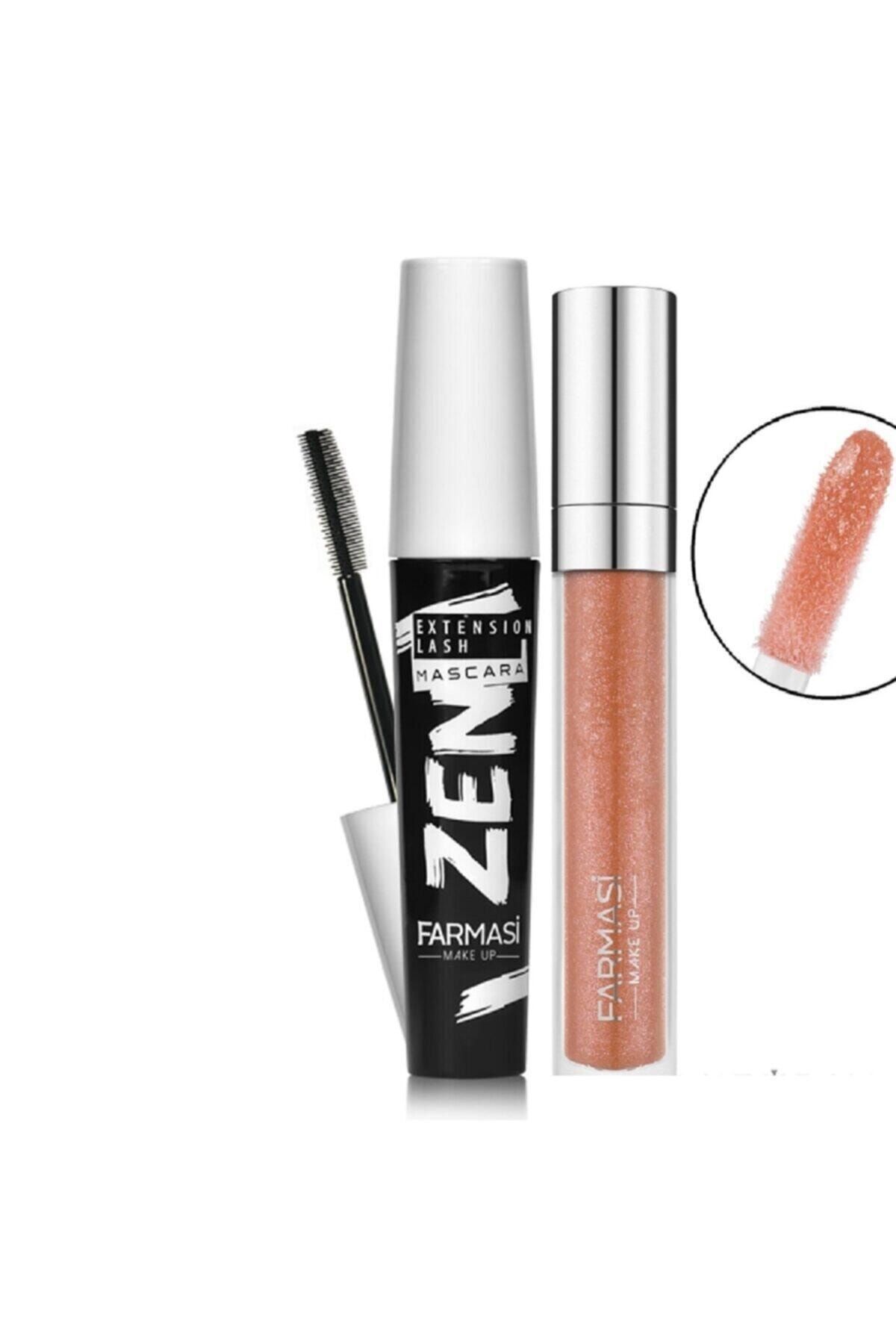 Farmasi Zen Maskara 8 ml ve Miss Sparkle Dudak Parlatıcısı