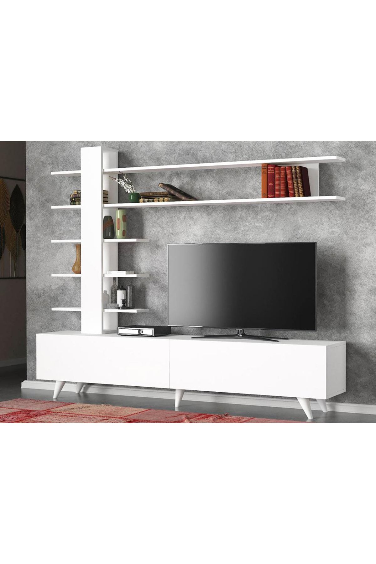 Dekorister Aleyna Tv Ünitesi Beyaz