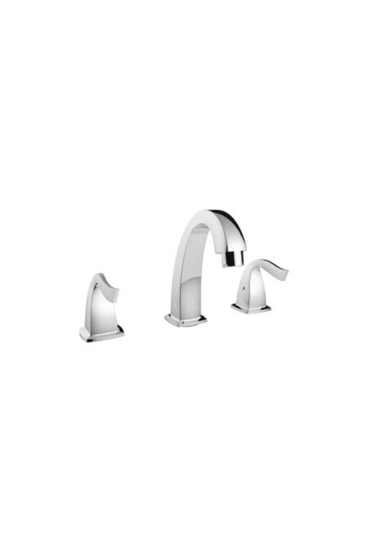 Creavit Gz1503 Giza 3 Delikli Lavabo Armatürü Krom