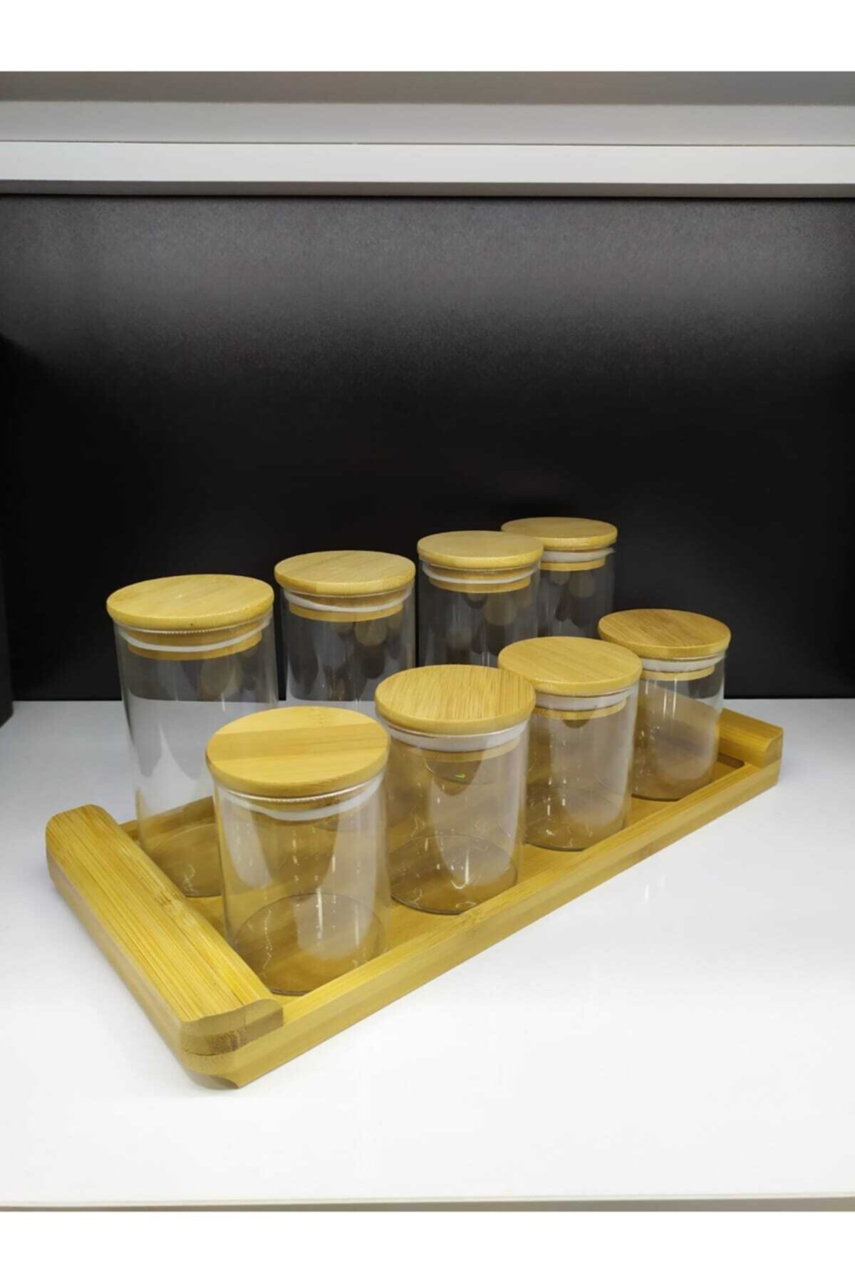 VADİ HOME Borosilikat Cam Baharat Takımı