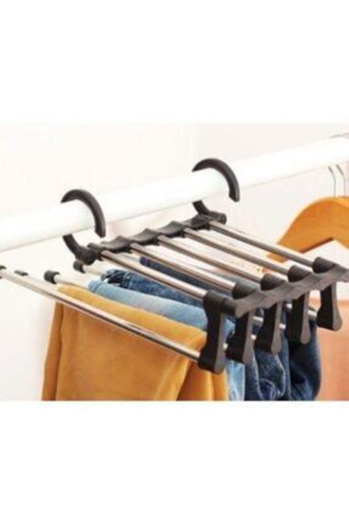 UMSO Gri Pantolon Askılığı