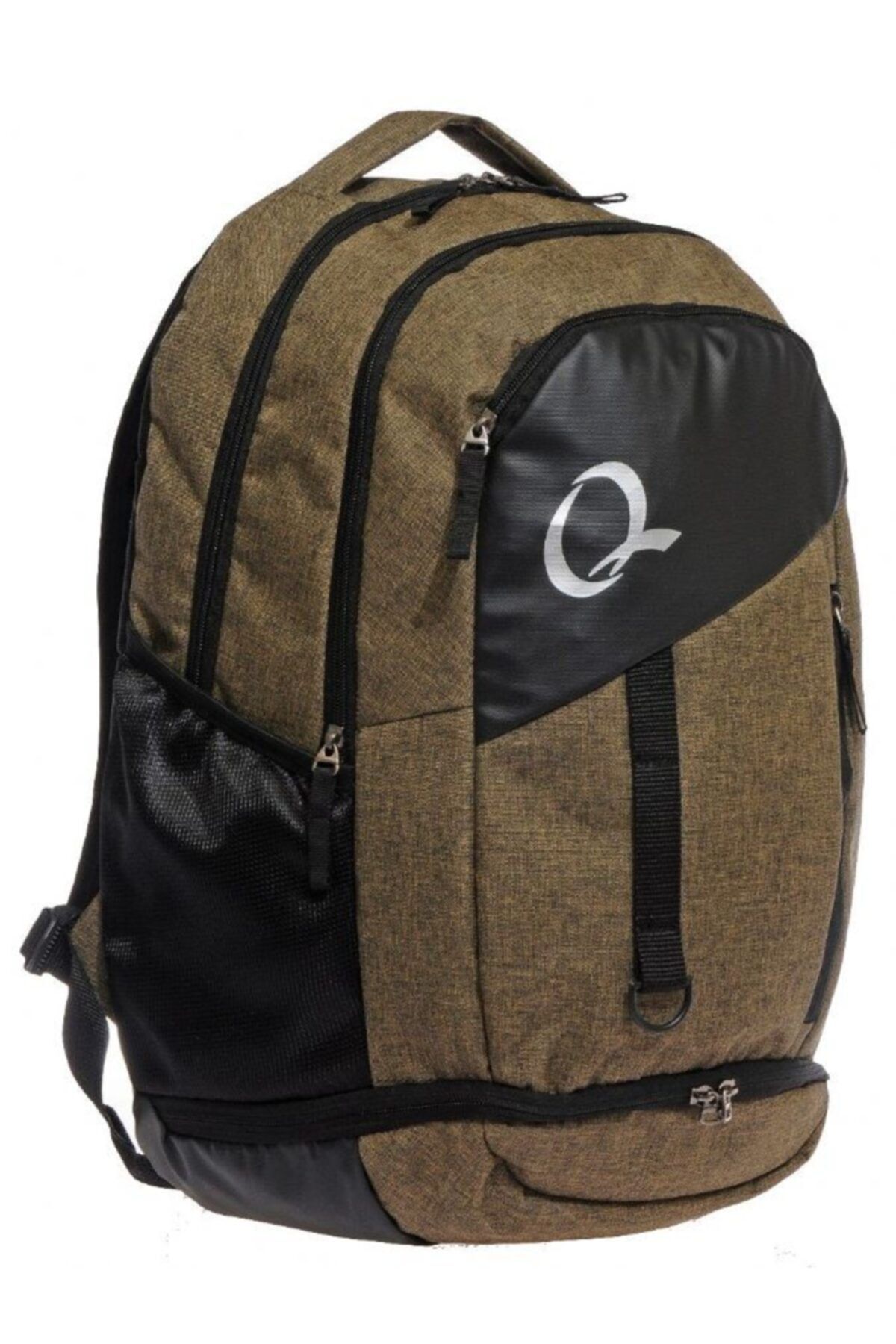 KAUKKO Quickbag Xl Genç Ve Yetişkin Kahverengi Sırt Çantası (laptop Ve Ayakkabı Bölmeli)