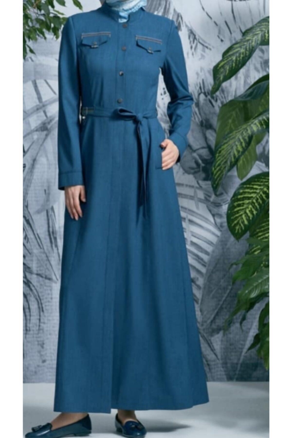 SELAM Kemerli Çıtçıt Detaylı Yazlık Pardesü