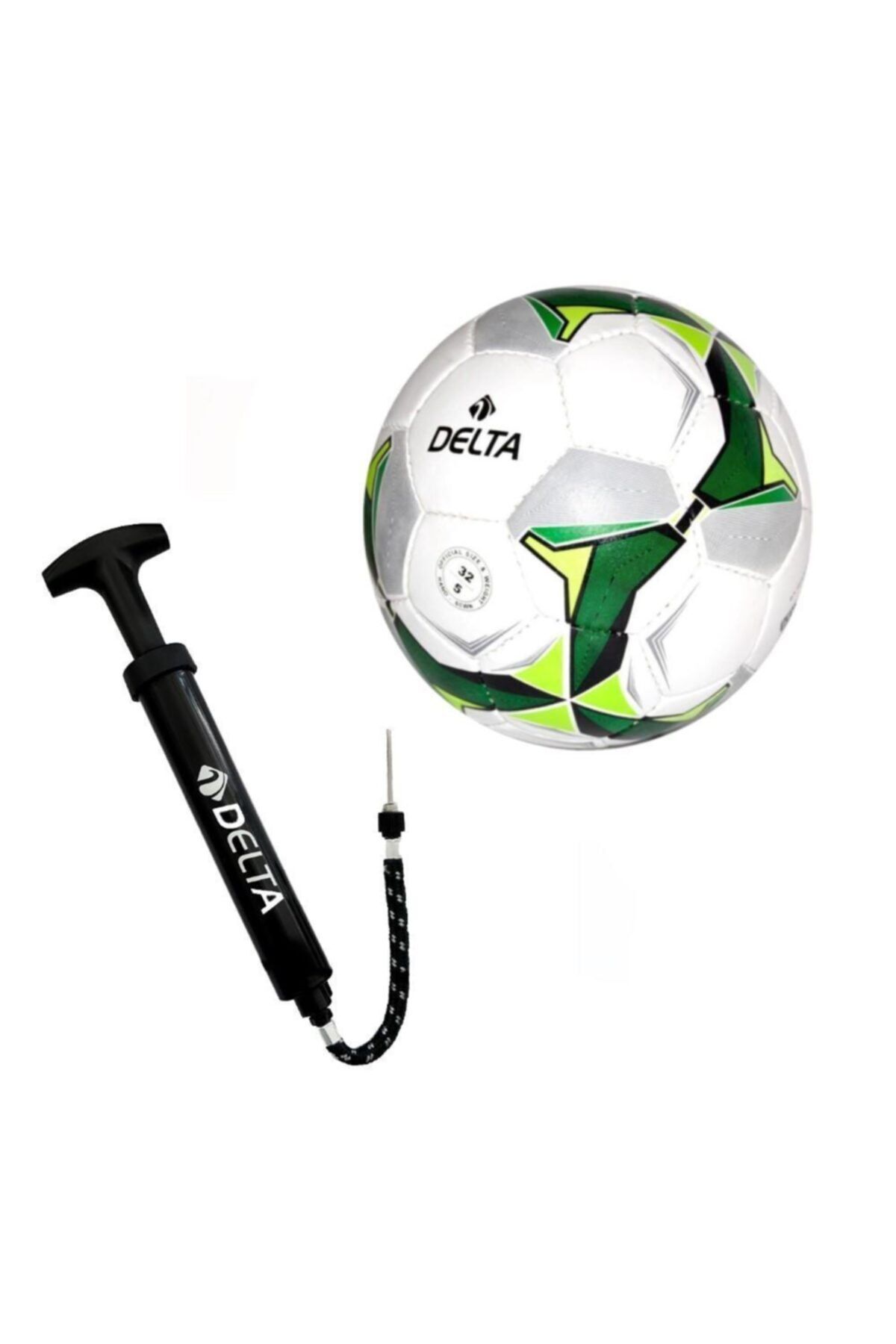 Delta Super League El Dikişli 5 Numara Futbol Topu + Top Pompası
