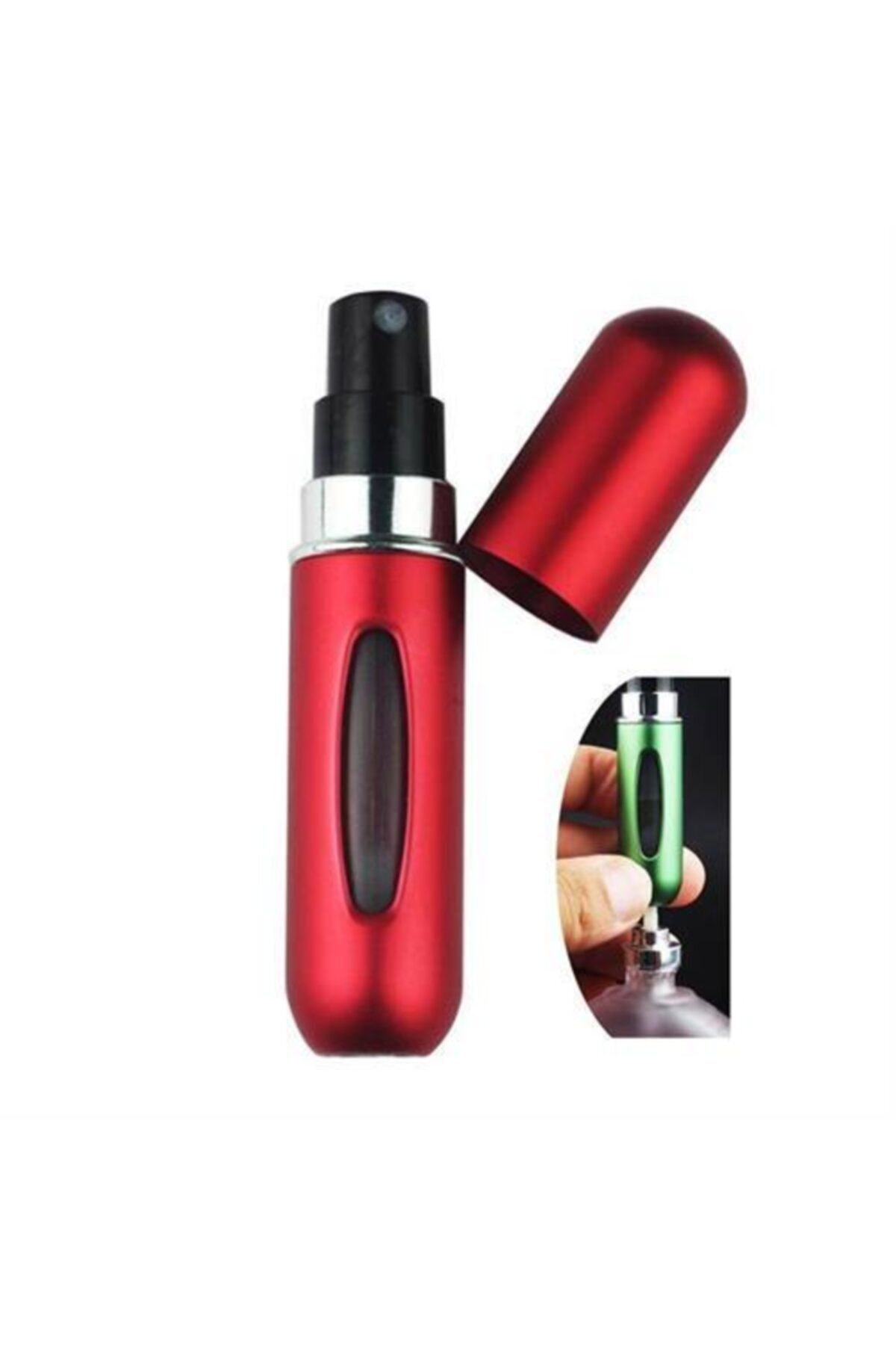 GreencaseStore Kaktüskedi Kırmızı Cep Parfüm Atomizer 711786