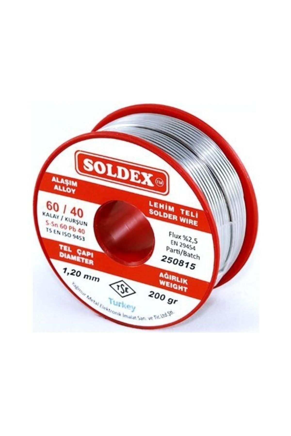 Soldex 1.2 Mm 200 Gr Lehim Teli