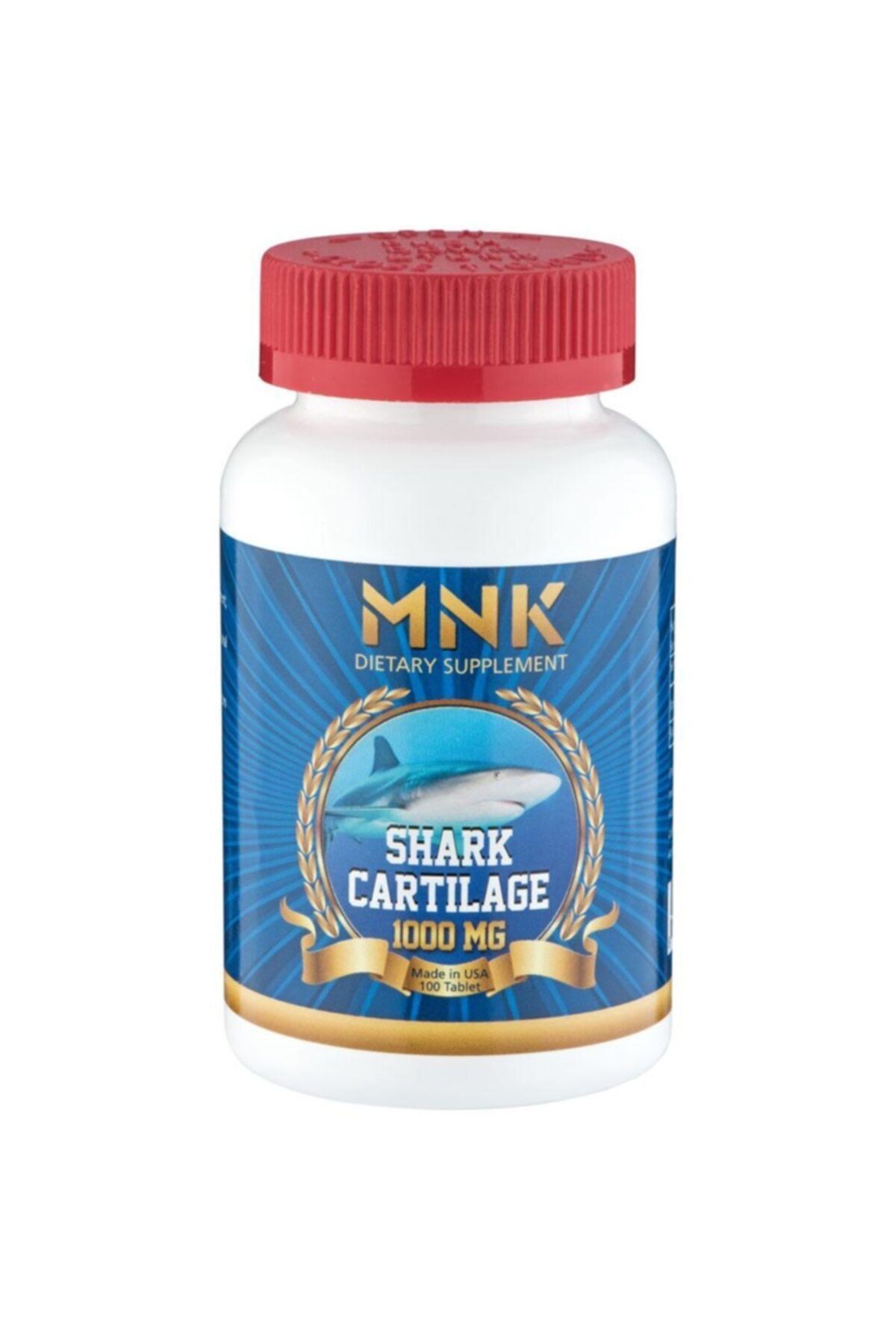 Mnk Shark Cartılage (köpekbalığı Kıkırdağı) 100 Tablet