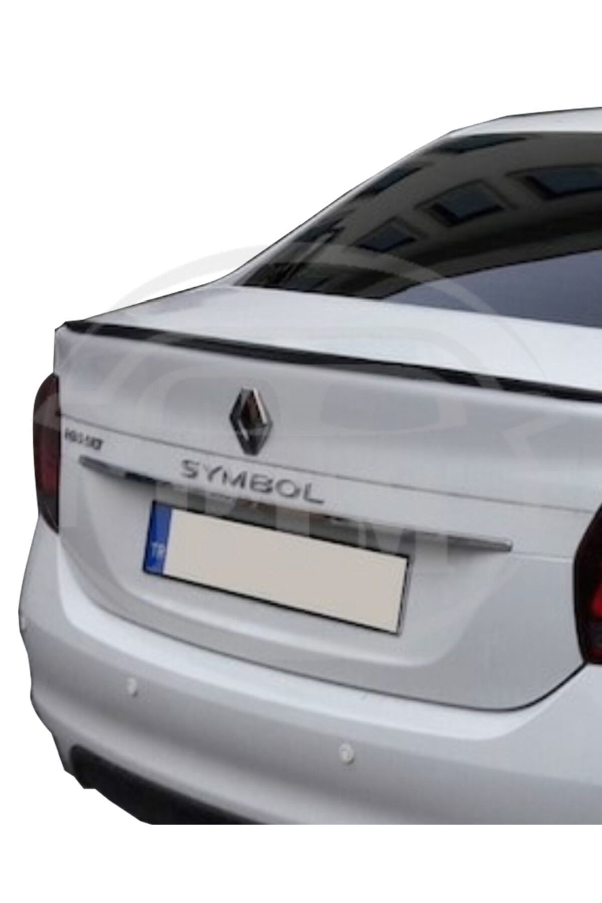 BTM OTOMOTİV Renault Symbol 2013 Sonrası Bagaj Üstü Spoiler Piano Black
