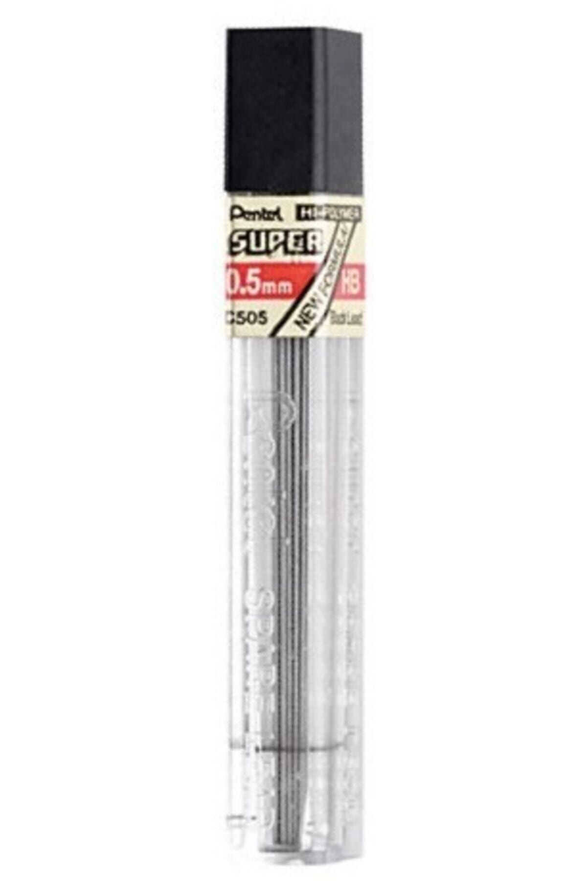 Pentel Süper Hi-polymer Min Kalem Uçları 12'li Kutu 0.5mm