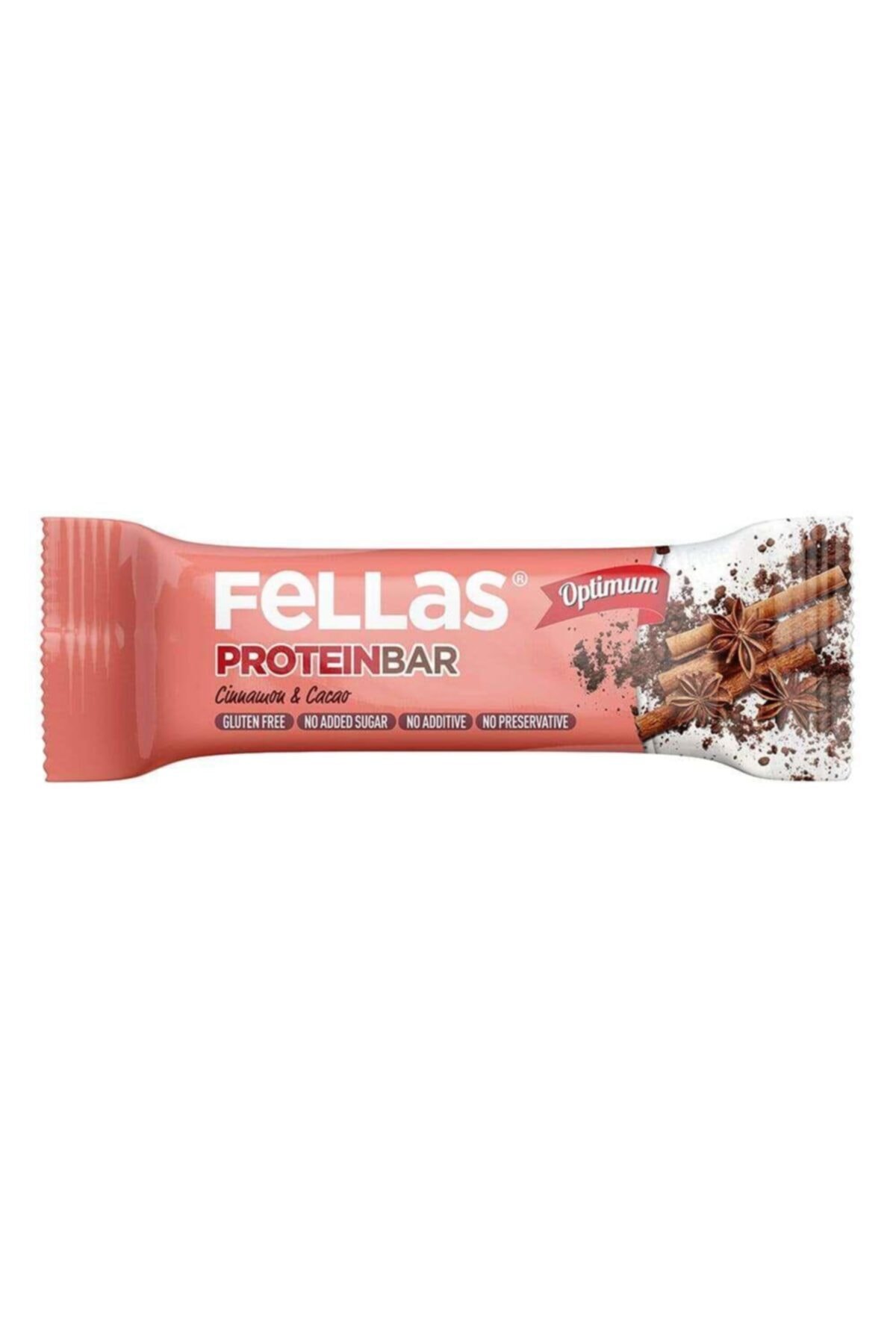 Fellas Optimum Tarçınlı Kakaolu Meyve Barı 32 gr