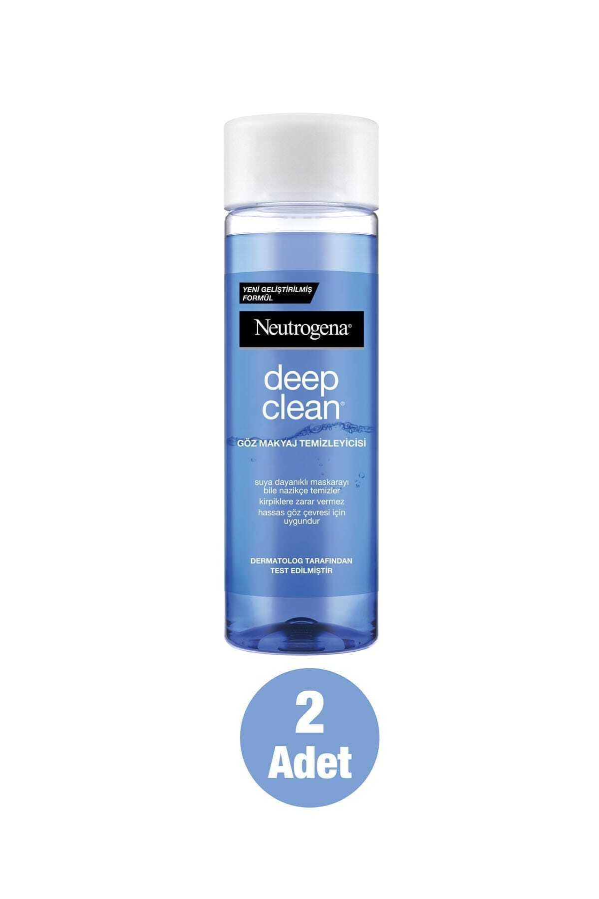 Neutrogena Deep Clean Göz Makyajı Temizleyicisi 125 Ml X 2 Adet