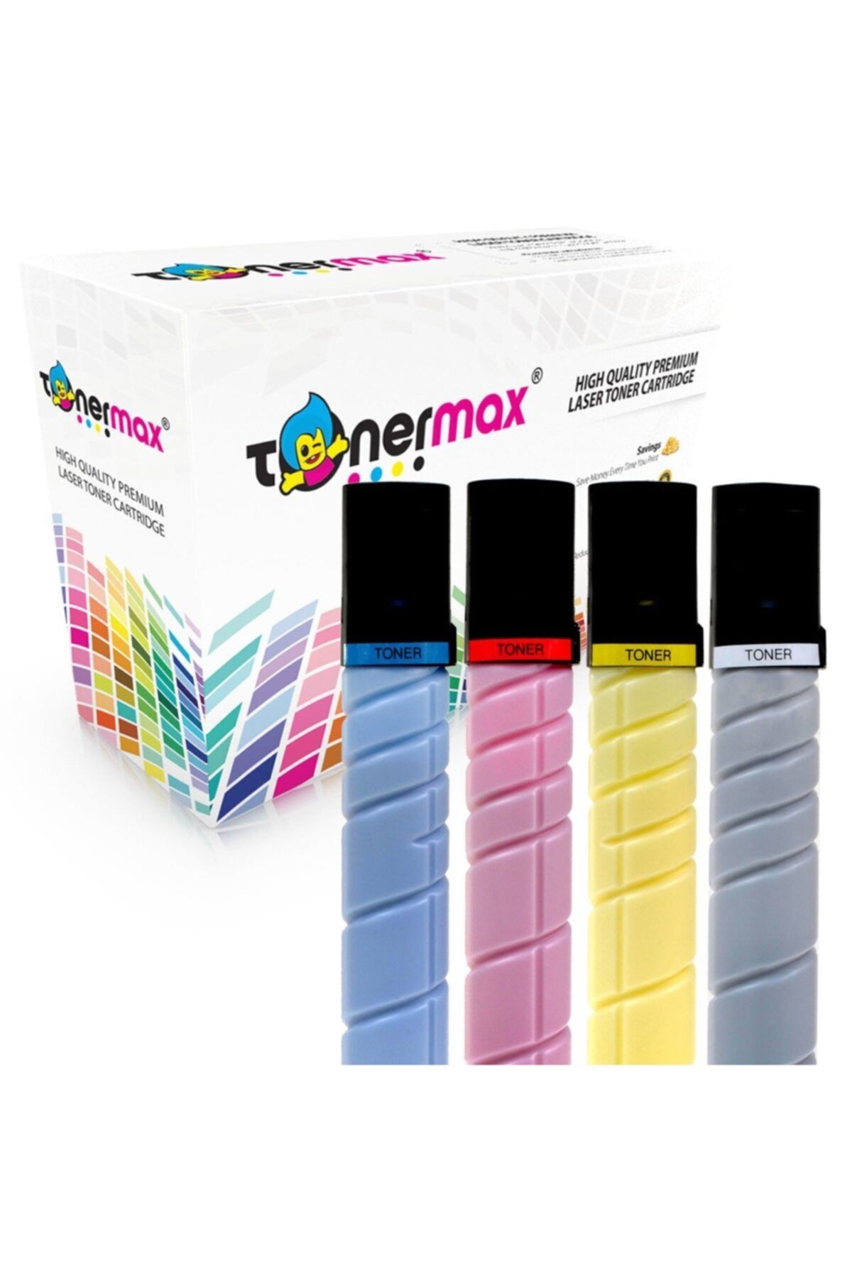 tonermax Develop Tn-324 / Ineo+ 258 / Ineo+ 308 / Ineo+ 368 Set Muadil Toner