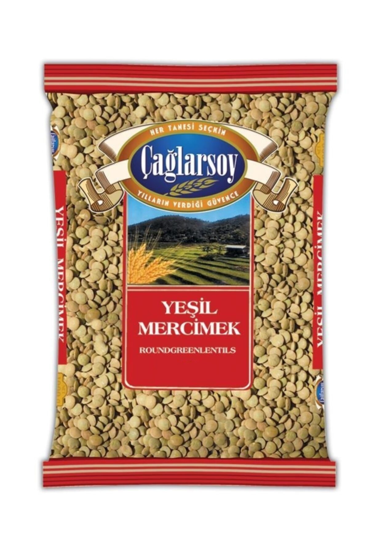 Mutlu Sebzeler Çağlarsoy Yeşil Mercimek 1 Kg