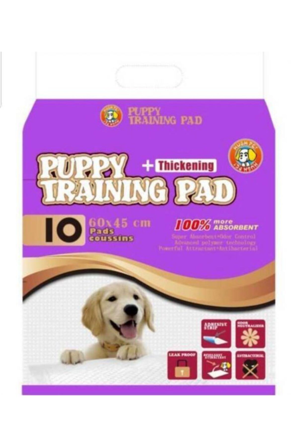 Çeşitli Ultra Emici Yavru Köpek Çiş Eğitim Pedi 60x45cn 10 Lu