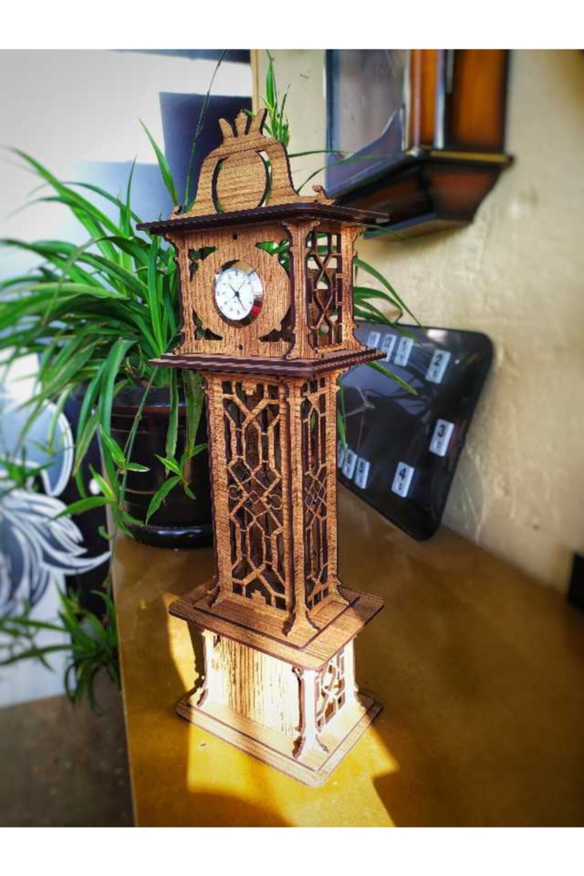 Decor Polo Dekoratif Kule Masa Saati