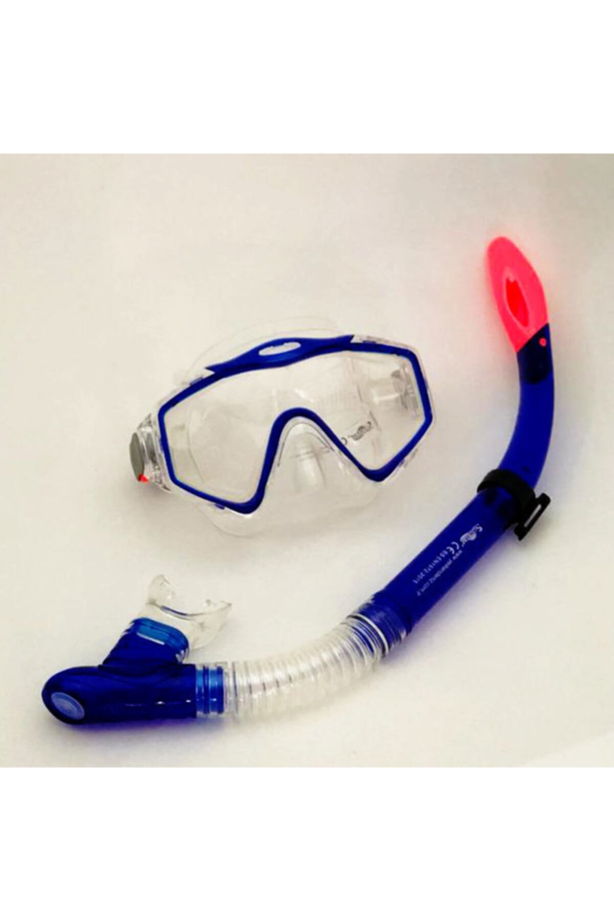 Sunstar Mavi Aqua Maske Şnorkel Valfli Set Sa01y118