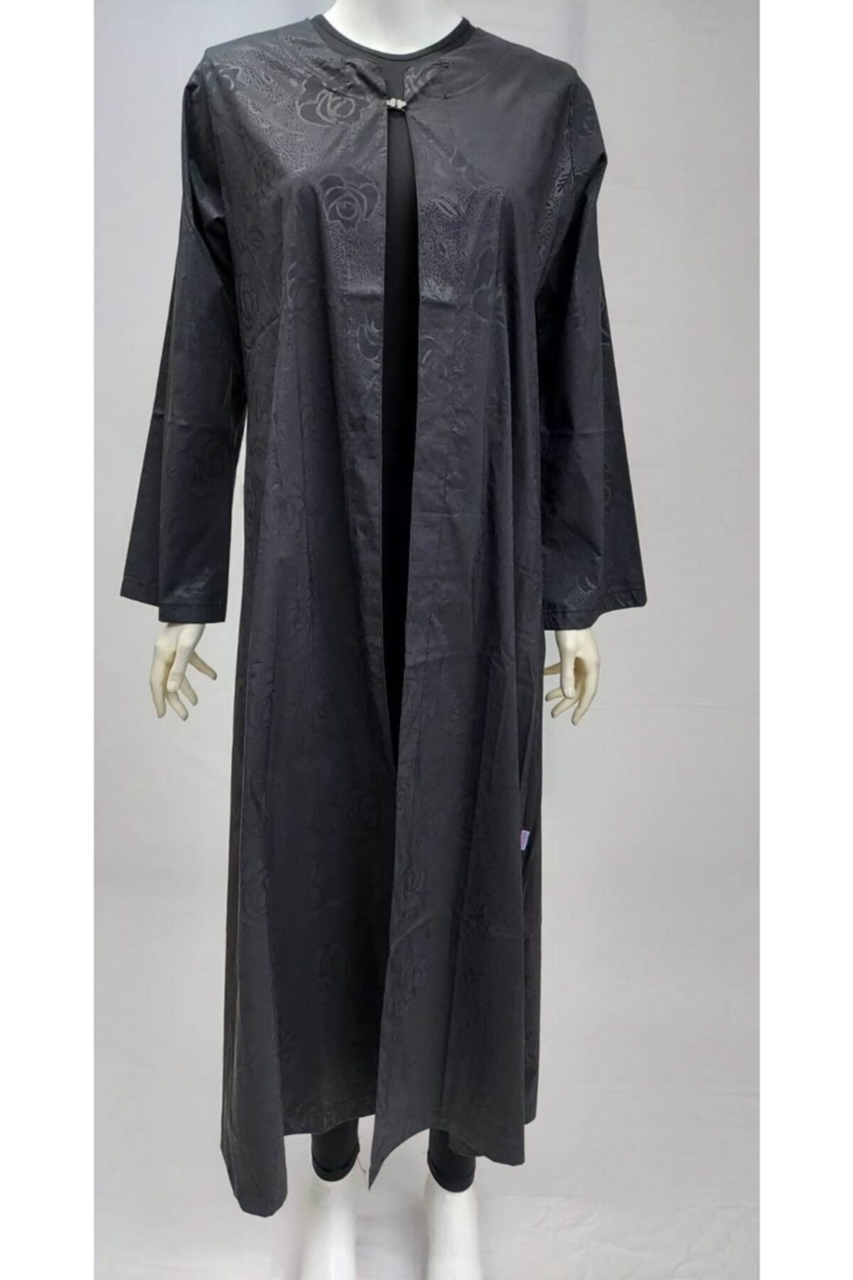 Adasea Kadın Siyah Kimono Kaftan