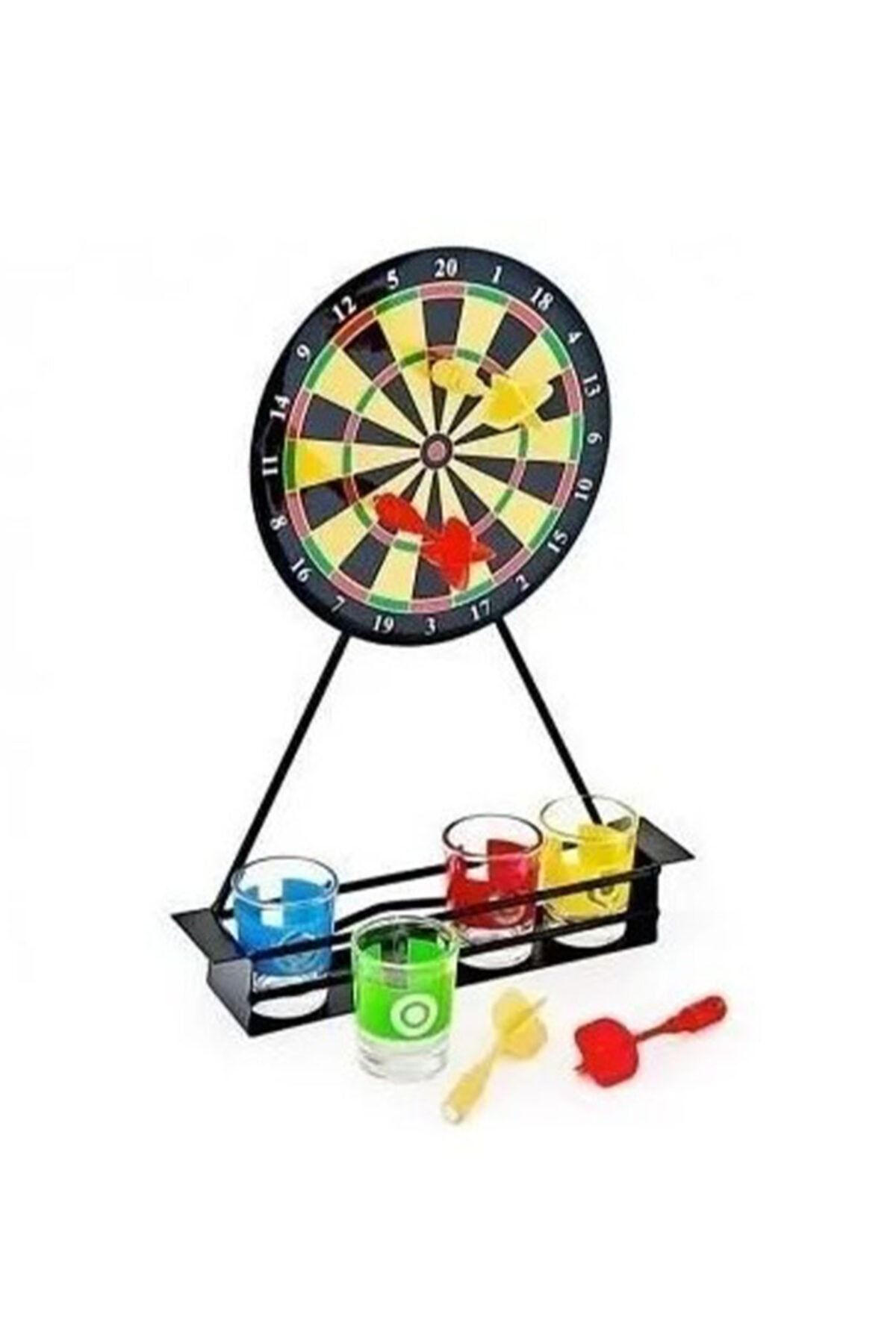 HEDİYE FİKRİ Mini Dart Shot Bardaklı Oyun Seti
