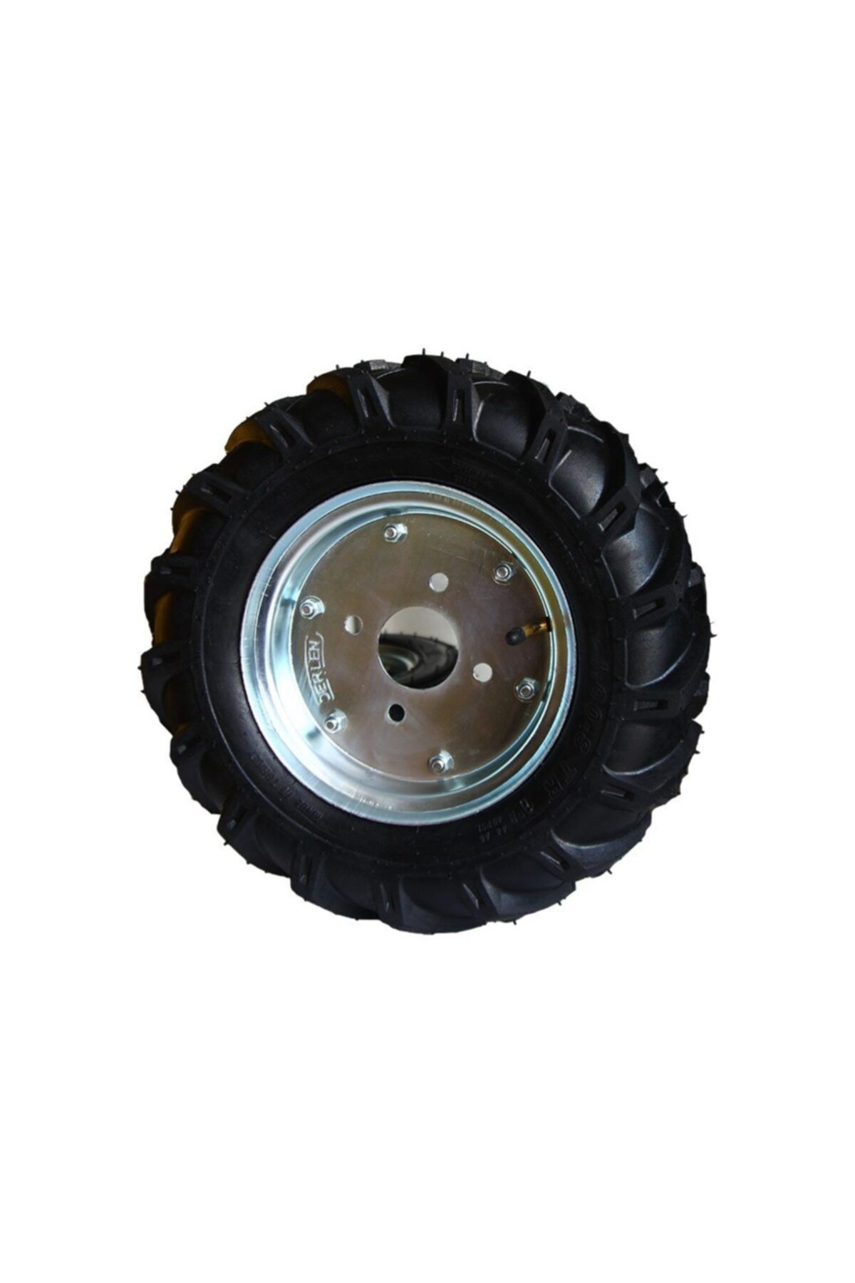 TarımGaraj Tubeless Sac Jantlı Havalı Çapa Makine Tekerleği 20 Mm