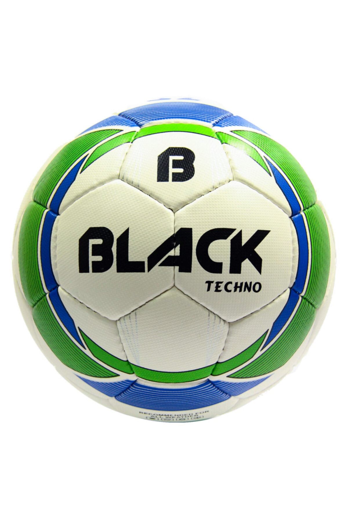 Povit Black Techno Futbol Topu No:5 Halı Saha Topu Maç Topu