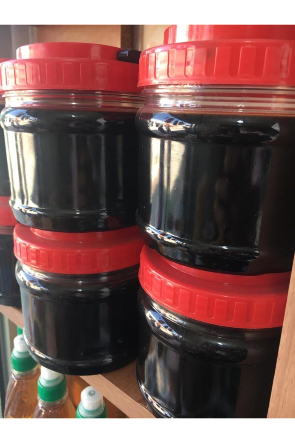 Elazığ Burada Harput Pazarı Yöresel Doğal Kaynatma Dut Pekmezi 1 Kg