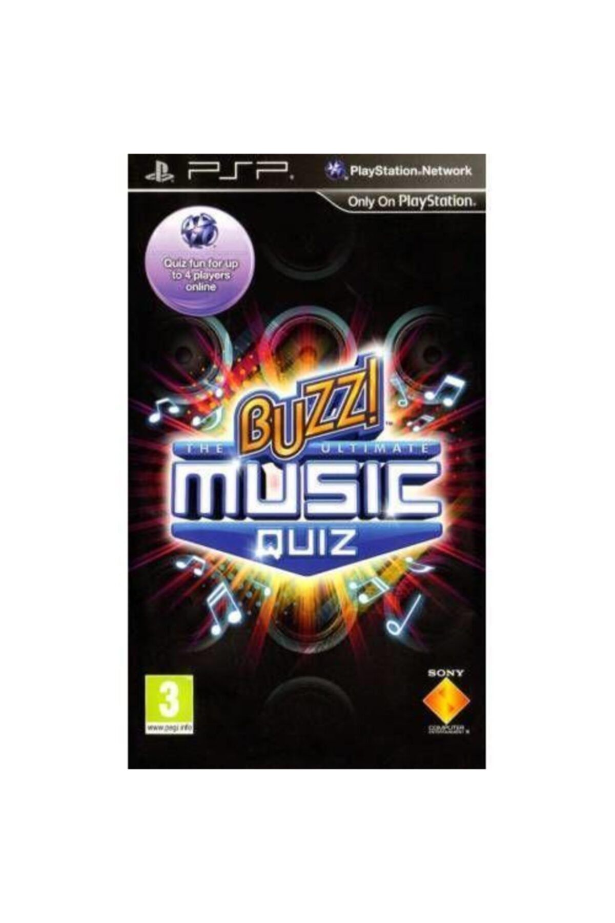 Sony Buzz The Ultimate Music Quiz Psp