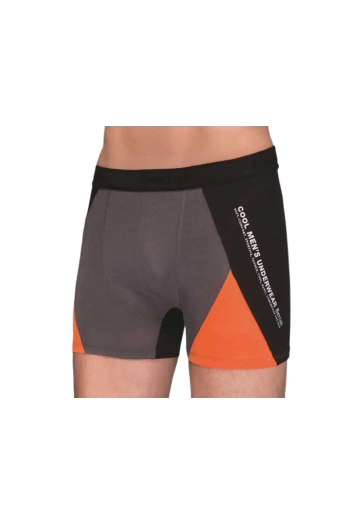 Berrak Picasso Siyah Füme Erkek Boxer 12 Adet