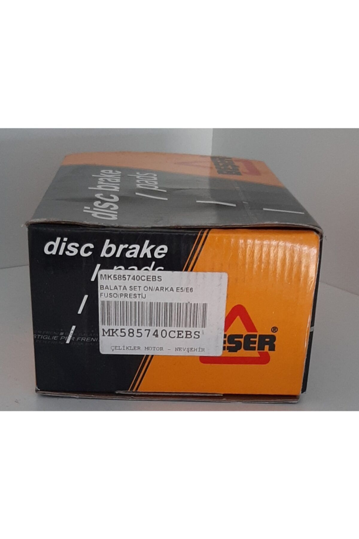 BEŞER Mk585740cebs Balata Set Ön/arka E5/e6 Fuso/prestij Temsa Mıtsubıshı