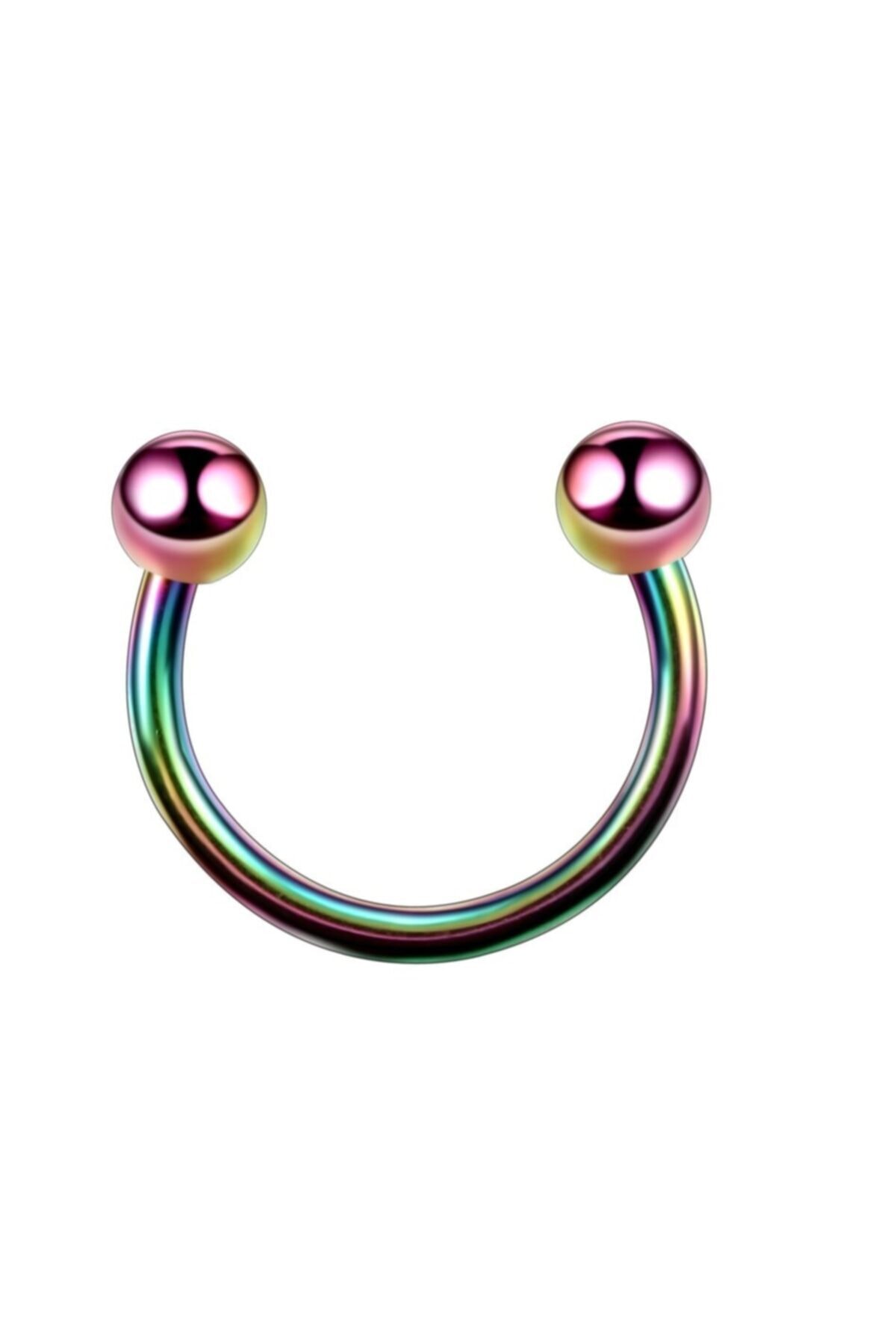 Vilma Aksesuar Cerrahi Çelik Piercing Kulak Dudak Kıkırdak tragus 8mm