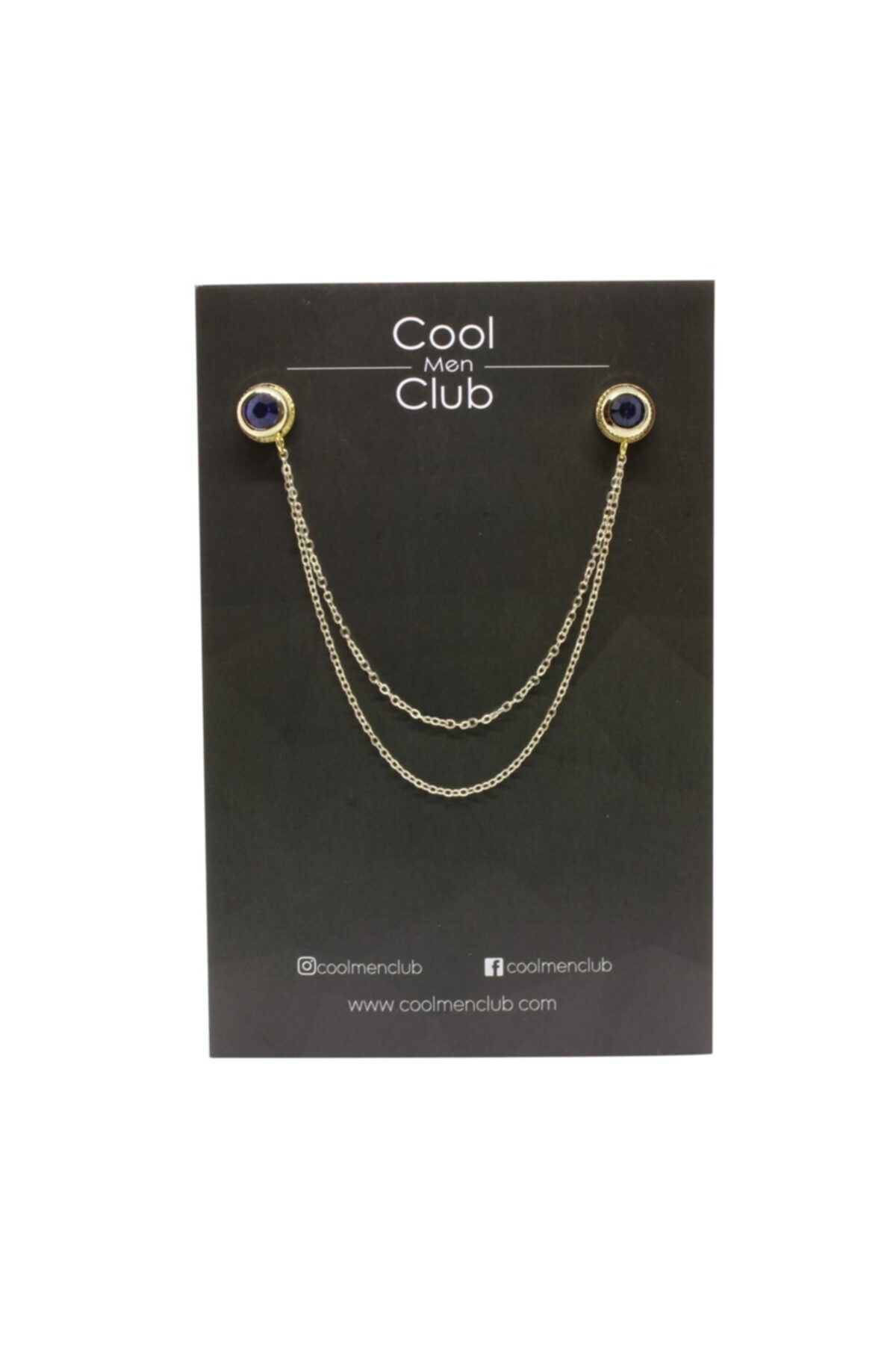 COOLMENCLUB Unisex Sarı Gömlek Yaka İğnesi