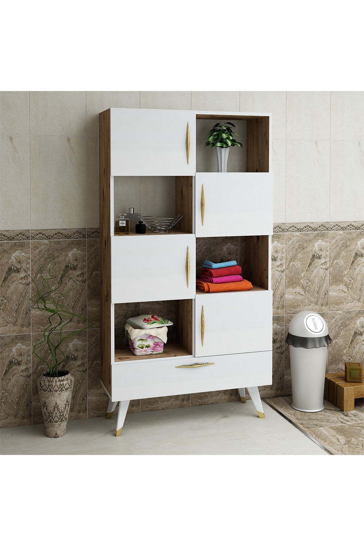 Kalender Dekor Herman Kitaplık Hr02