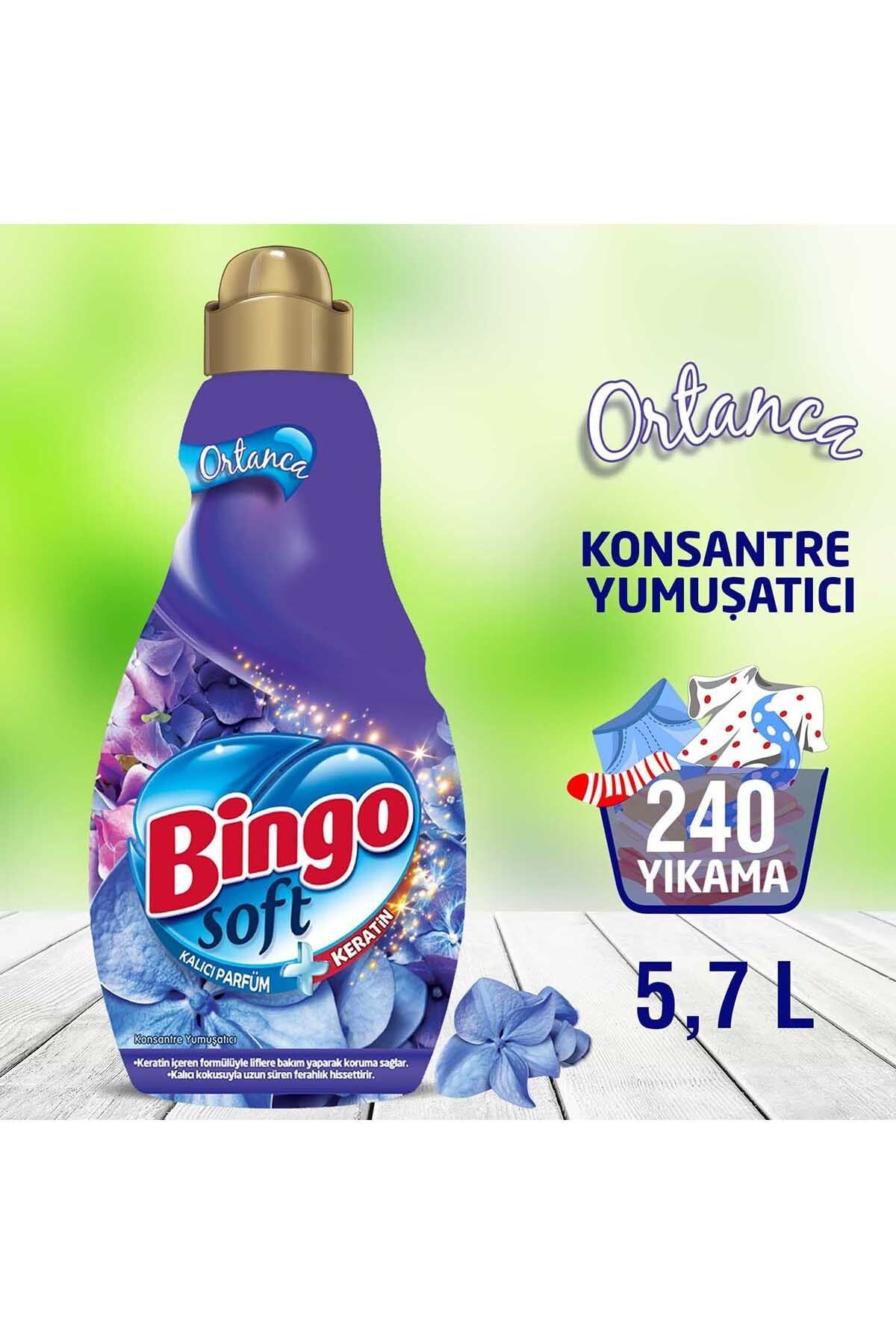 bingo soft konsantre camasir yumusaticisi ortanca 1440 ml ekonomi paketi 4 lu fiyati yorumlari trendyol