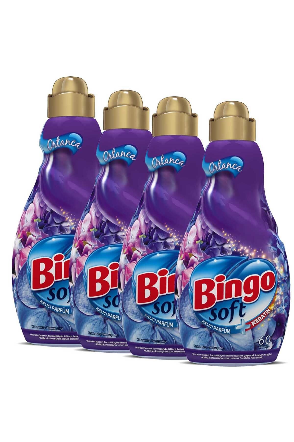 bingo soft konsantre camasir yumusaticisi ortanca 1440 ml ekonomi paketi 4 lu fiyati yorumlari trendyol