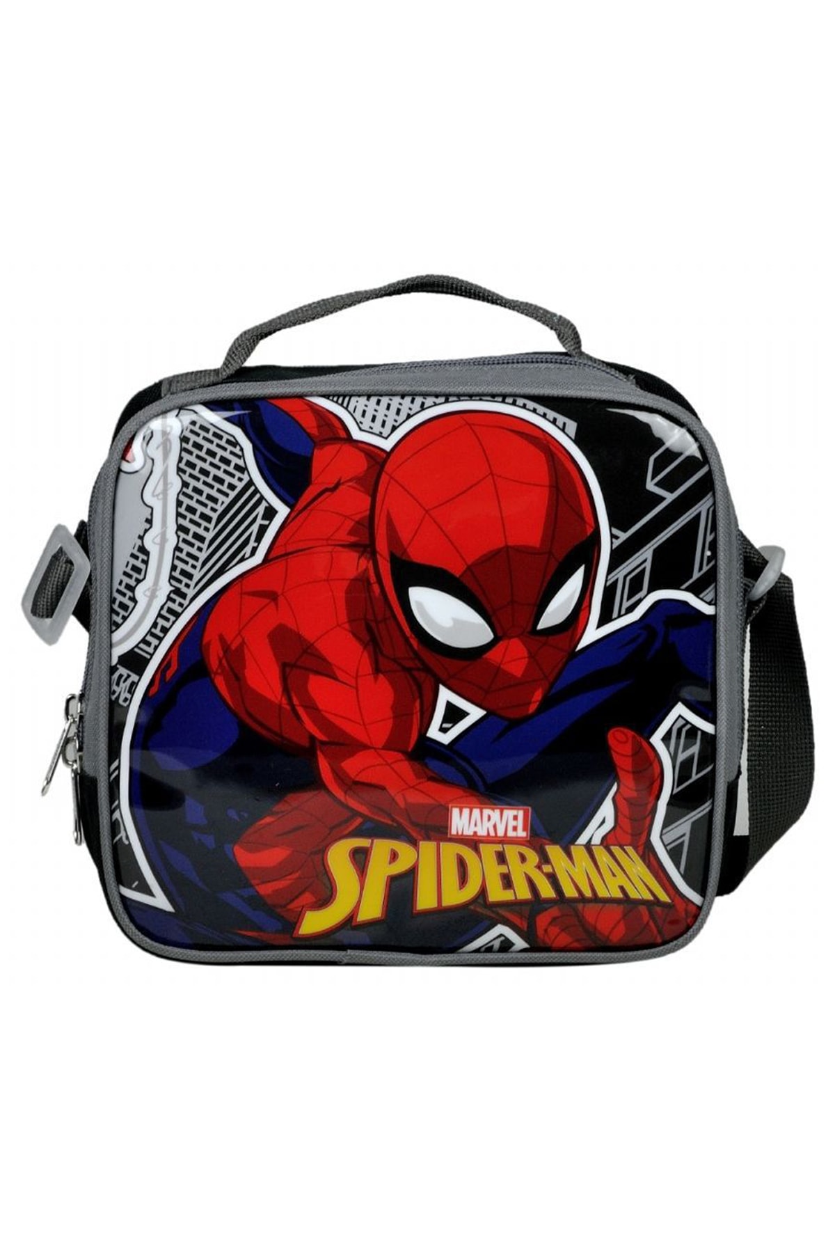 Spıderman Yayınları Kırmızı Spiderman Beslenme Çantası (96619) Lisanslı