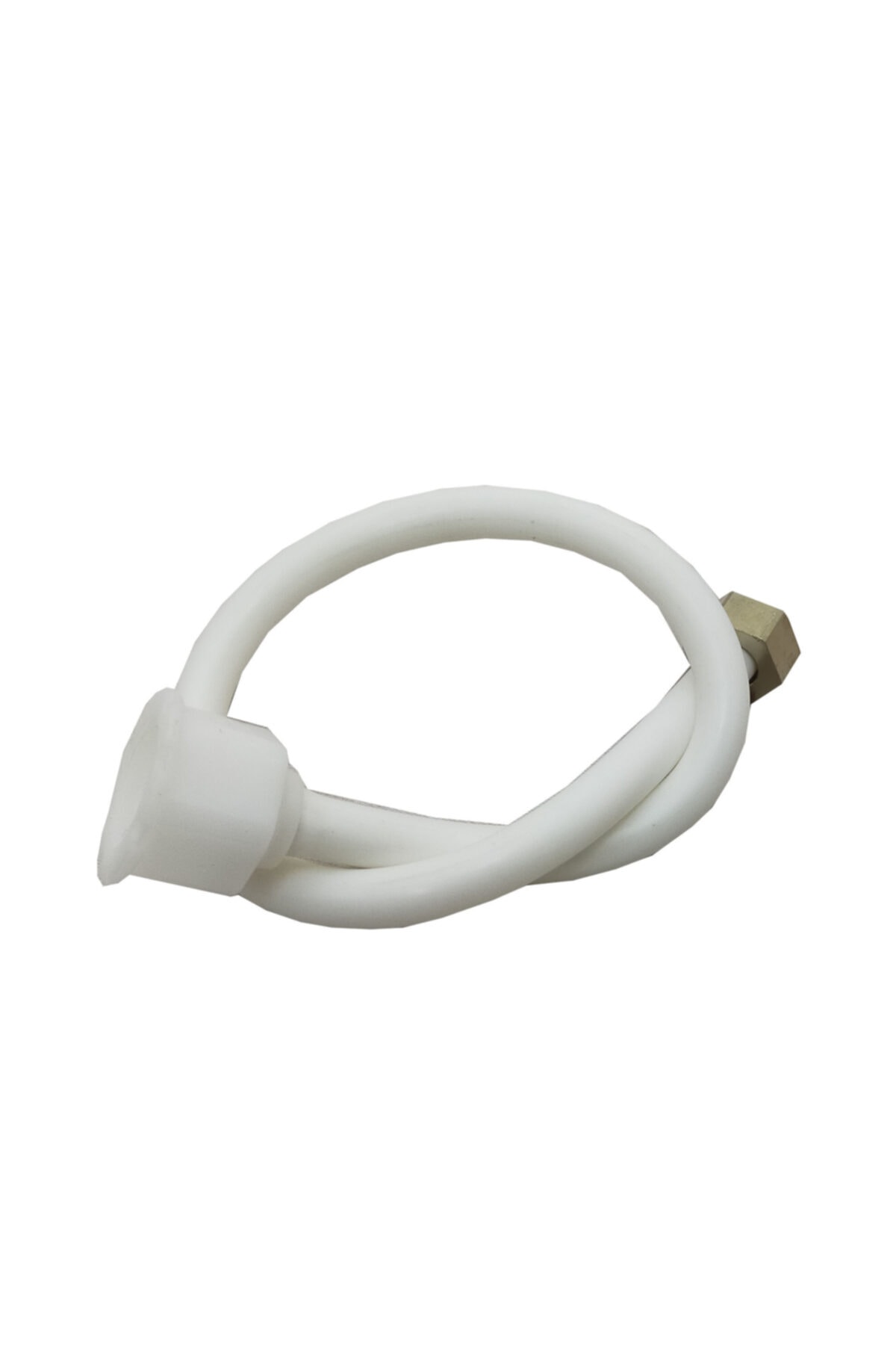 Yıldırım Rezervuar Bağlantı Fleksi Plastik Kafa 1/2-3/8 Spral Düz Spral 42cm Plastik Kafa Tuvalet Spral