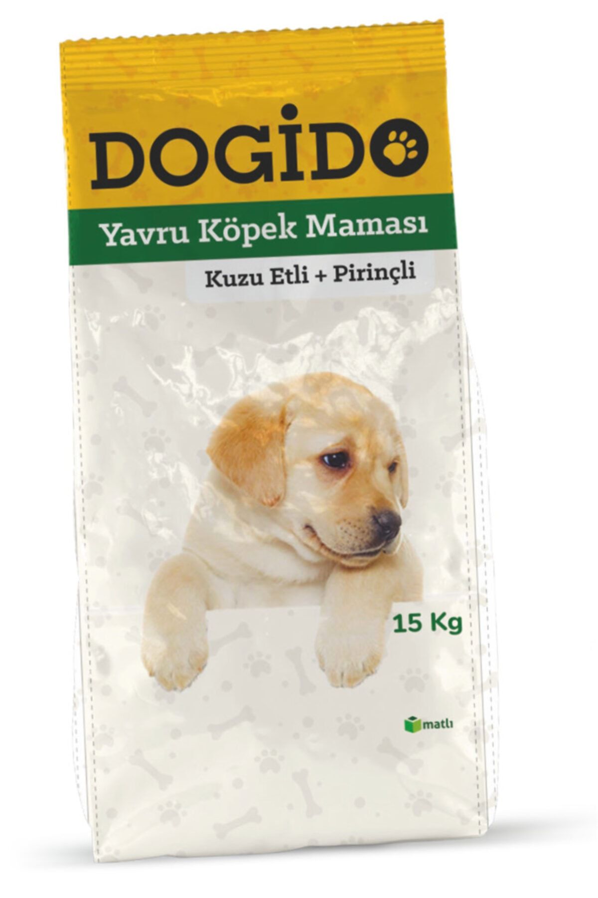 DOGİDO Kuzu Etli Ve Pirinçli Yavru Köpek Maması 15 Kg